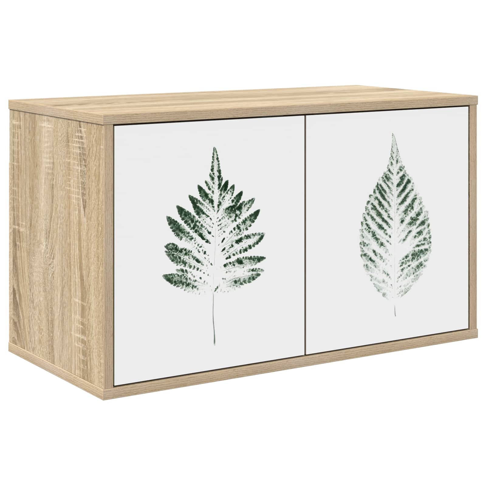 Wandmontierter TV-Schrank HANAU 69 x 33 x 40 cm Sonoma-Eiche