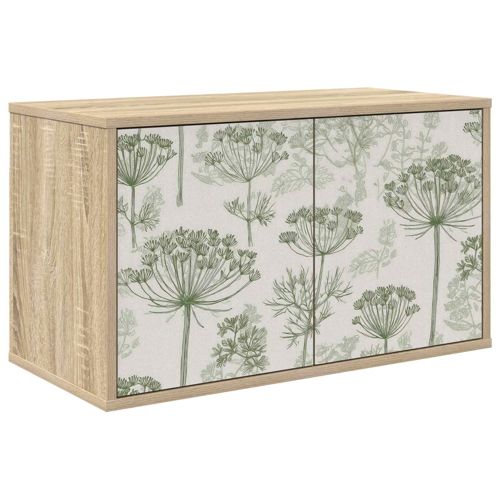 Wandmontierter TV-Schrank GOTHA 69 x 33 x 40 cm Sonoma-Eiche