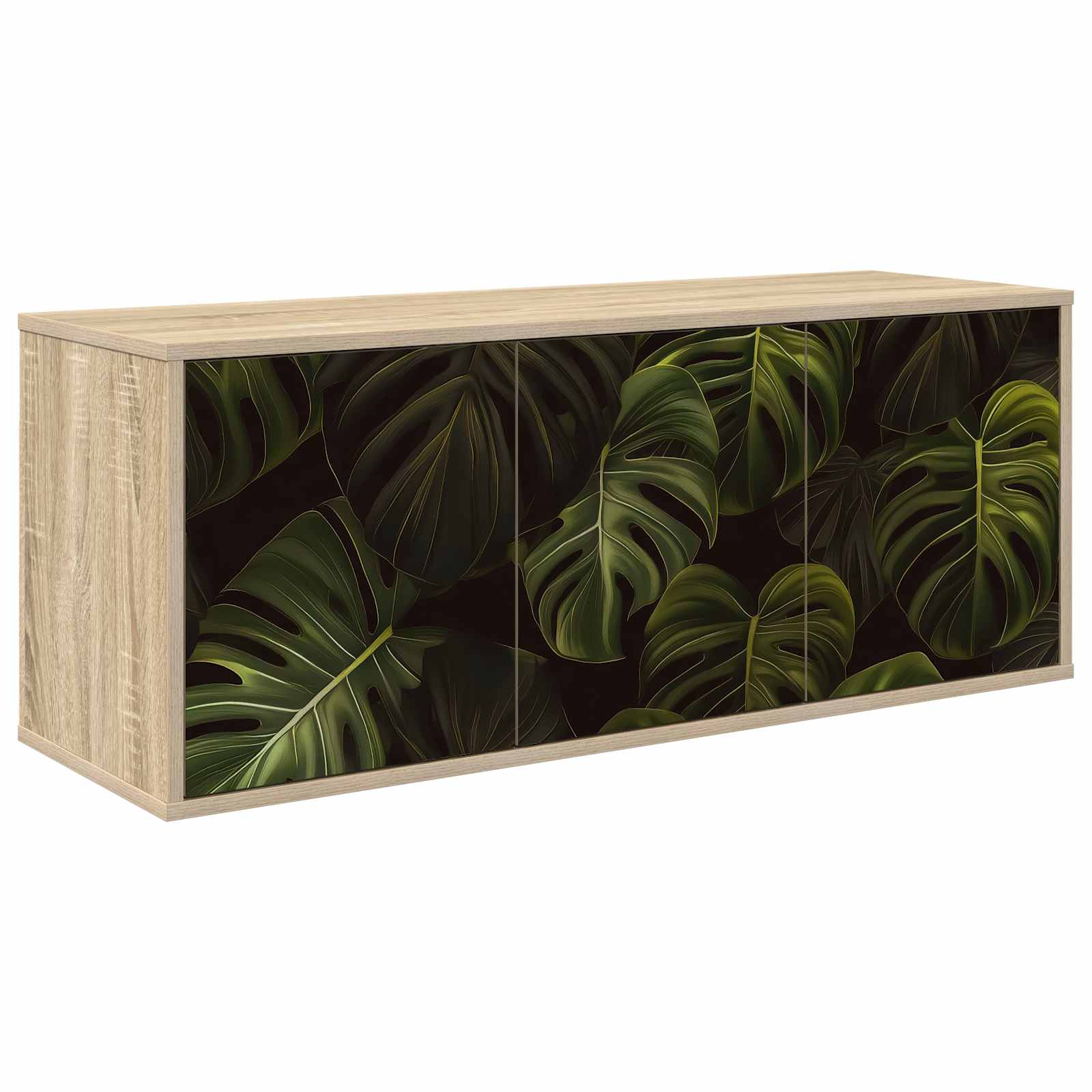 Wandmontierter TV-Schrank ELBURG 102 x 33 x 40 cm Sonoma-Eiche