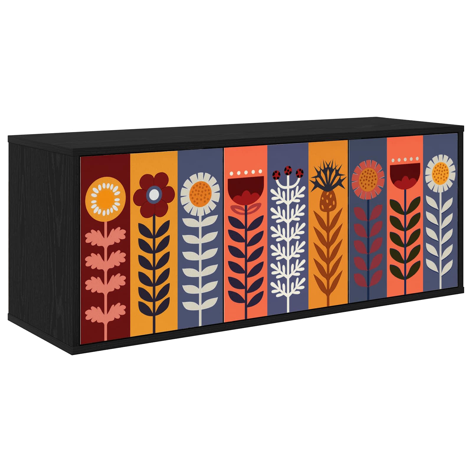 Wandmontierter TV-Schrank ESSEN 102 x 33 x 40 cm Holzwerkstoff