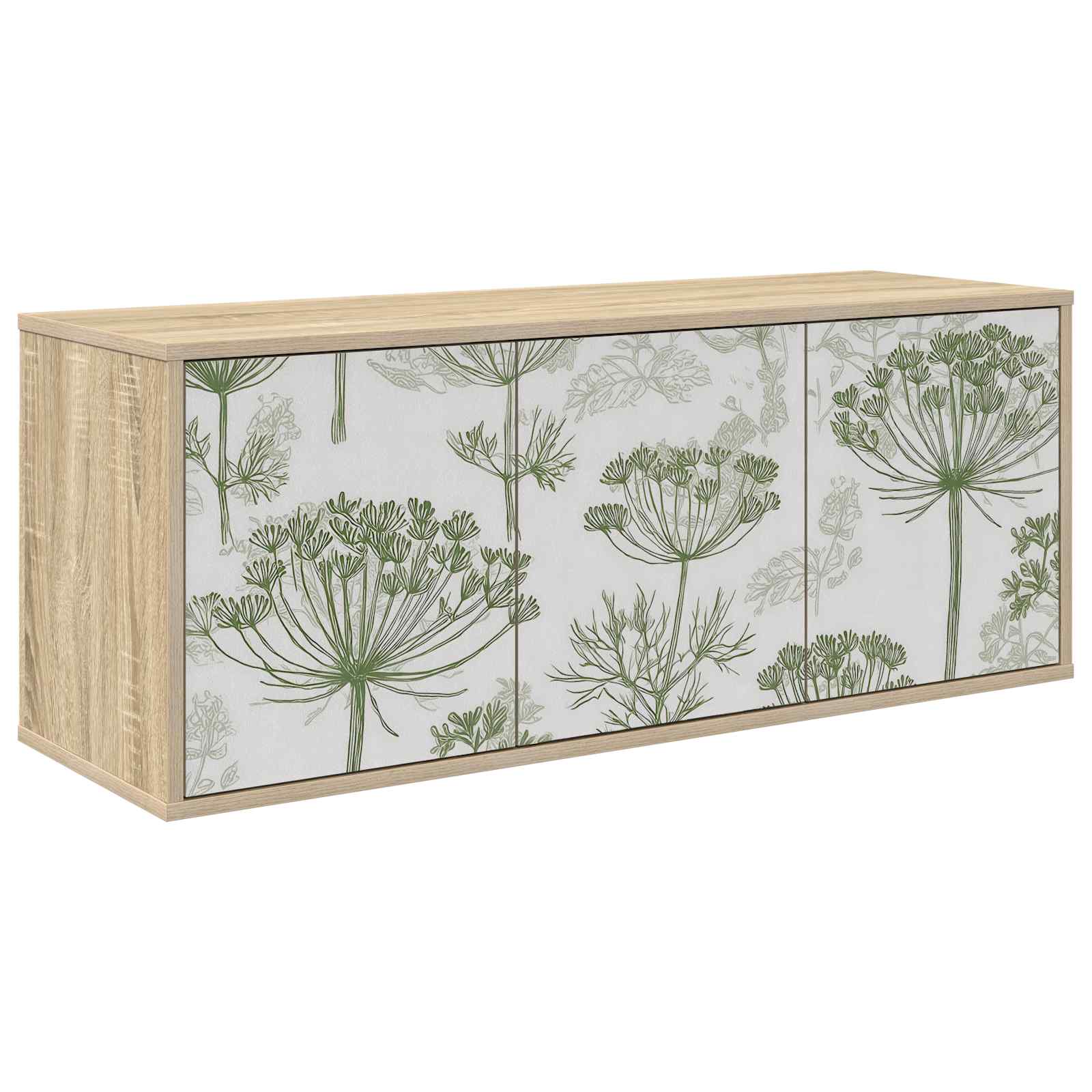 Wandmontierter TV-Schrank GOTHA 102 x 33 x 40 cm Sonoma-Eiche
