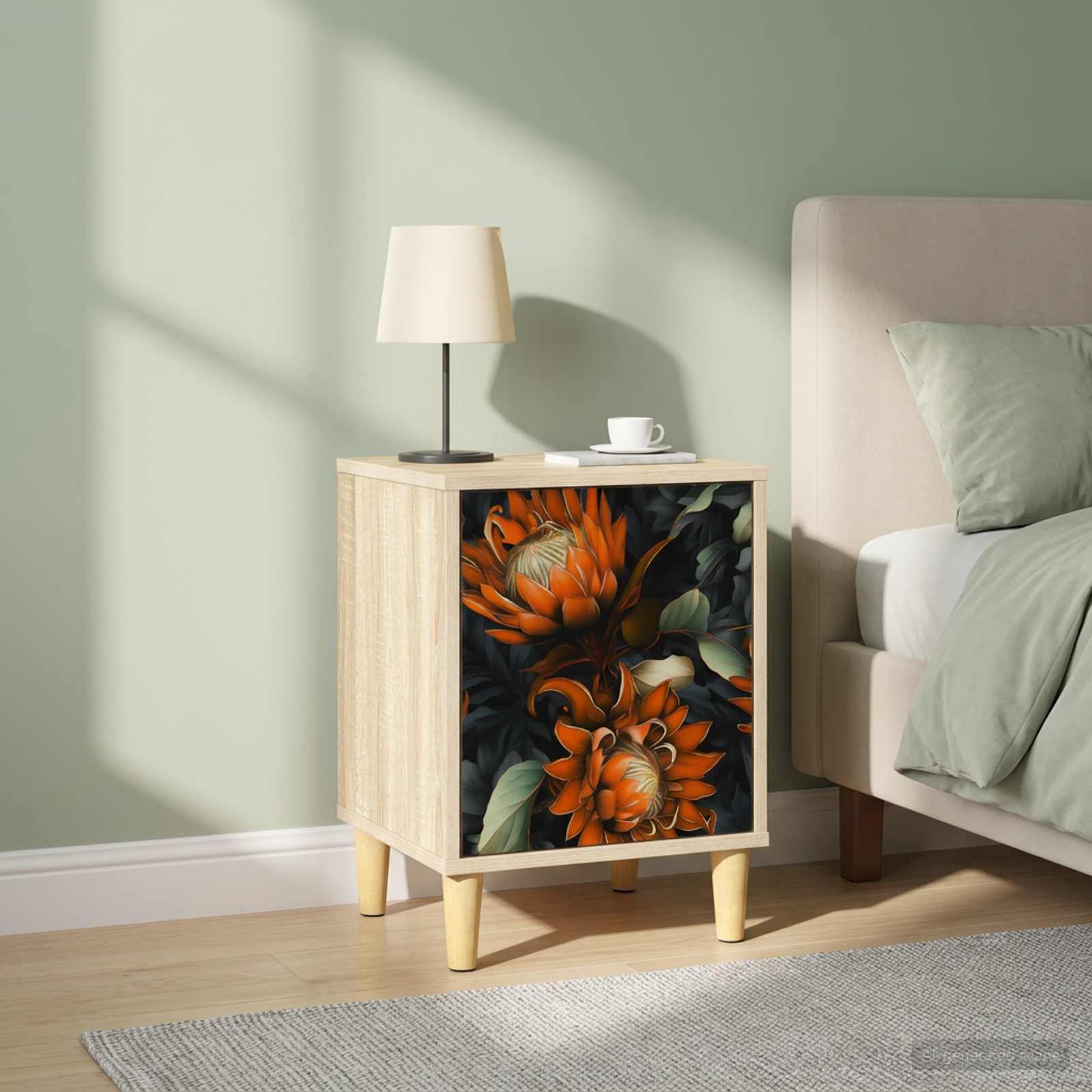 Nachttisch LOCHEM 2 stk. Sonoma-Eiche 36 x 33 x 50 cm