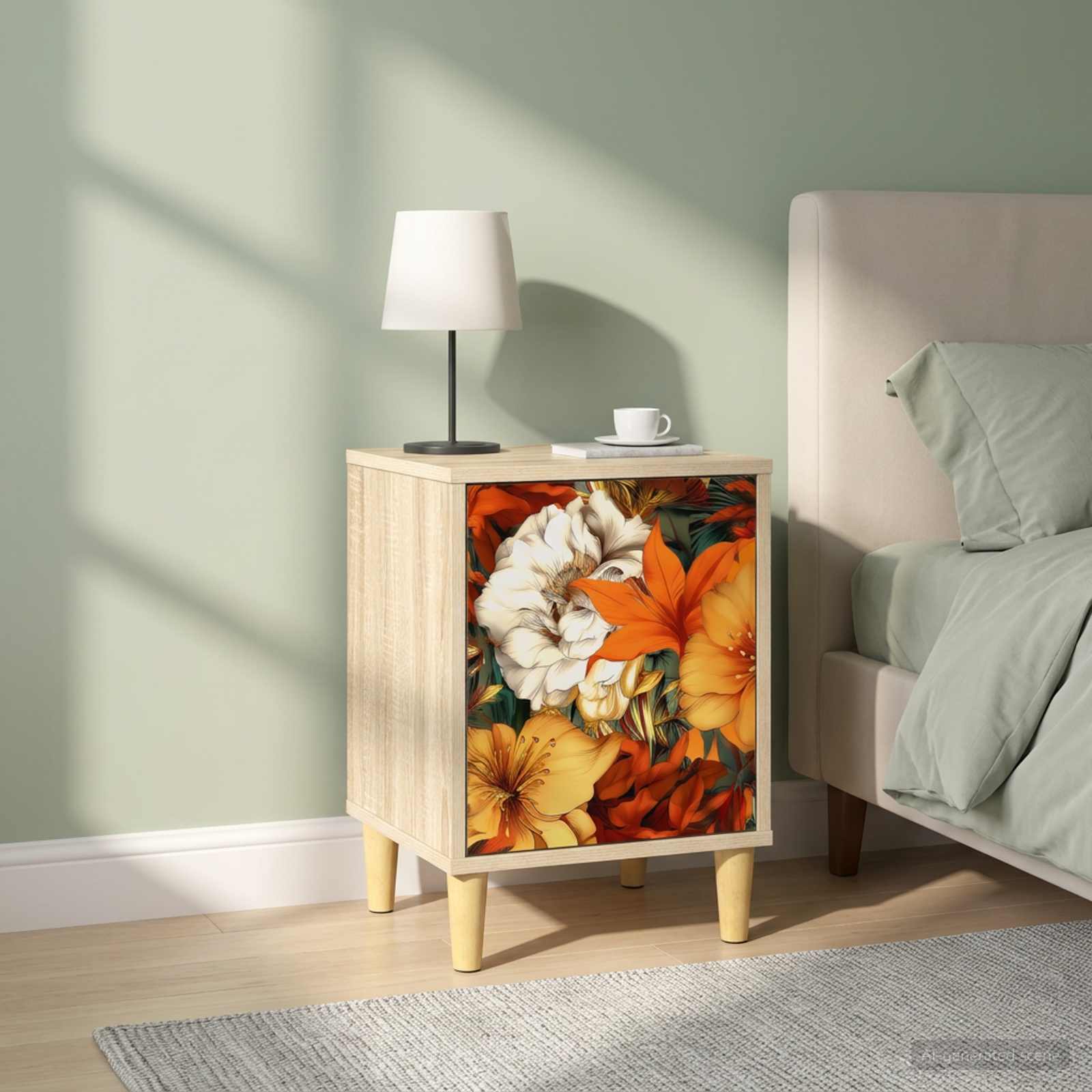 Nachttisch GENNEP 2 stk. Sonoma-Eiche 36 x 33 x 50 cm