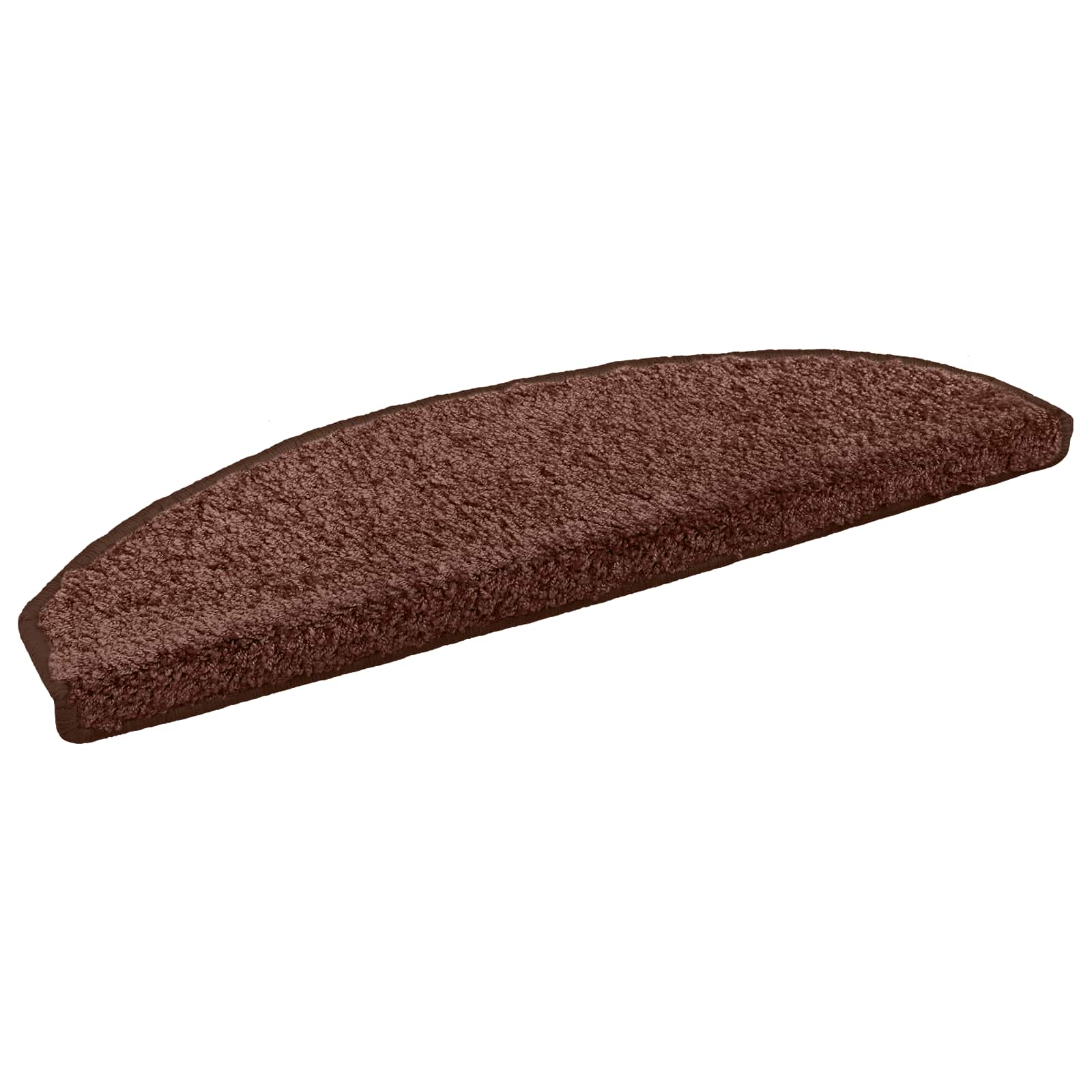 Selbstklebende Treppenschoner 15 stk. 80 x 24,5 x 3,5 cm Braun