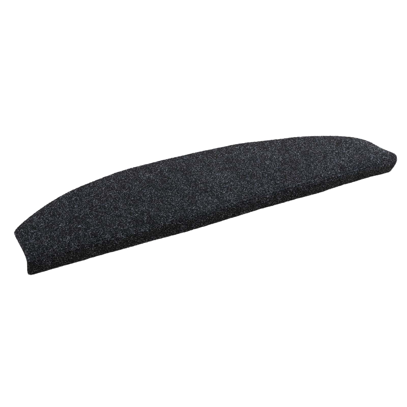 Selbstklebende Stufenmatten 15 Stk. 80 x 24,5 x 3,5 cm Schwarz