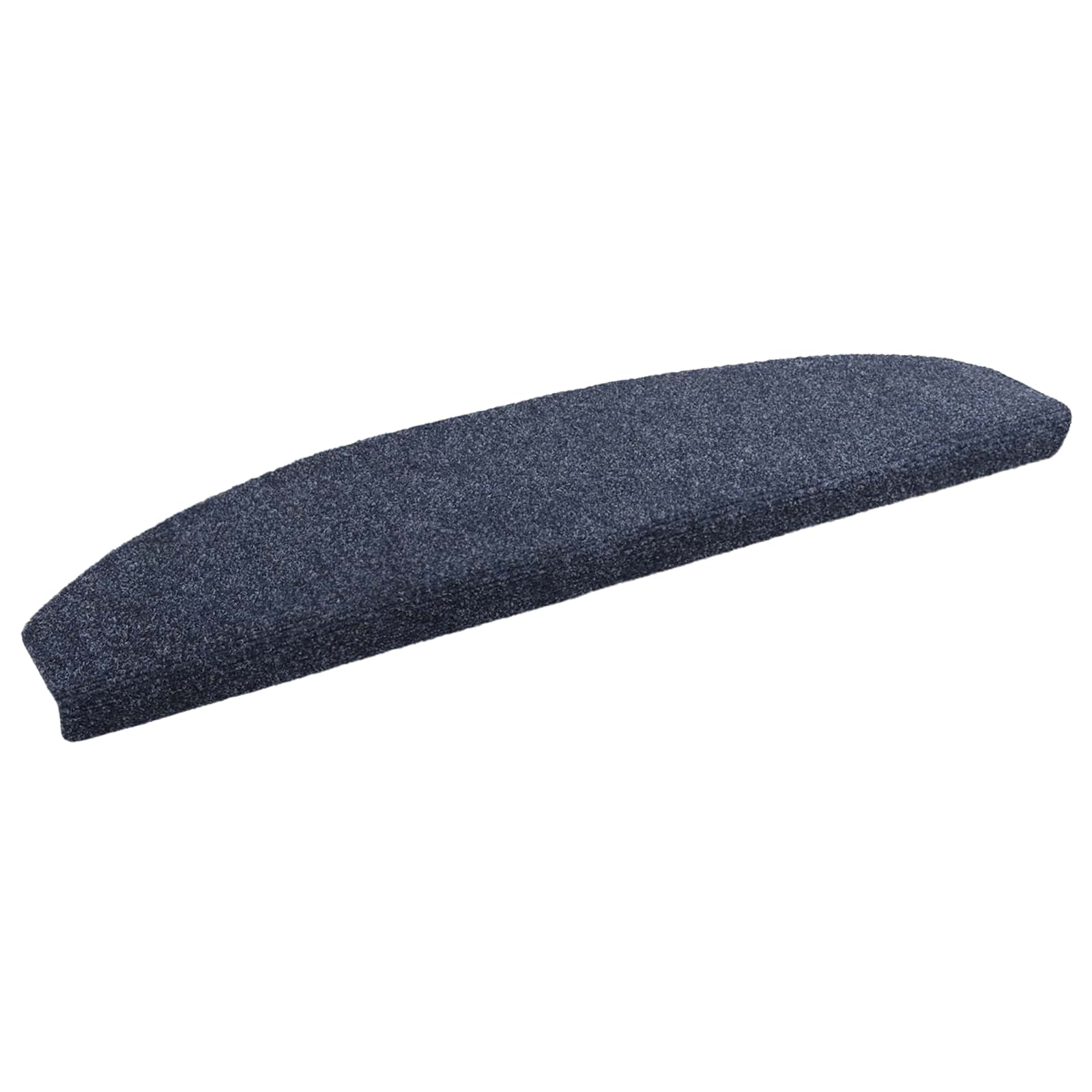 Selbstklebende Stufenmatten 15 Stk. 80 x 24,5 x 3,5 cm Blau