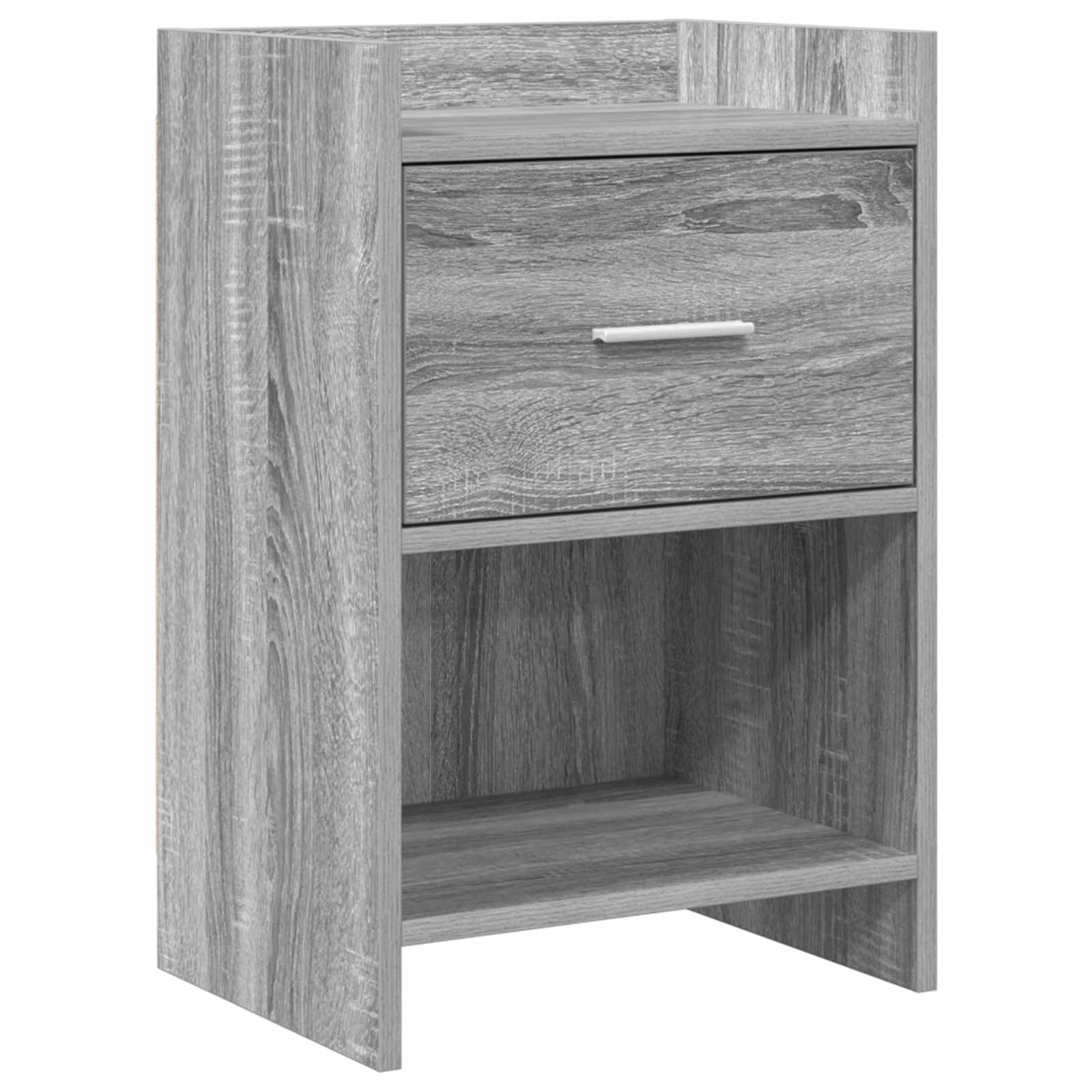 Nachttische Grau Sonoma 40 x 30 x 60 cm Holzwerkstoff