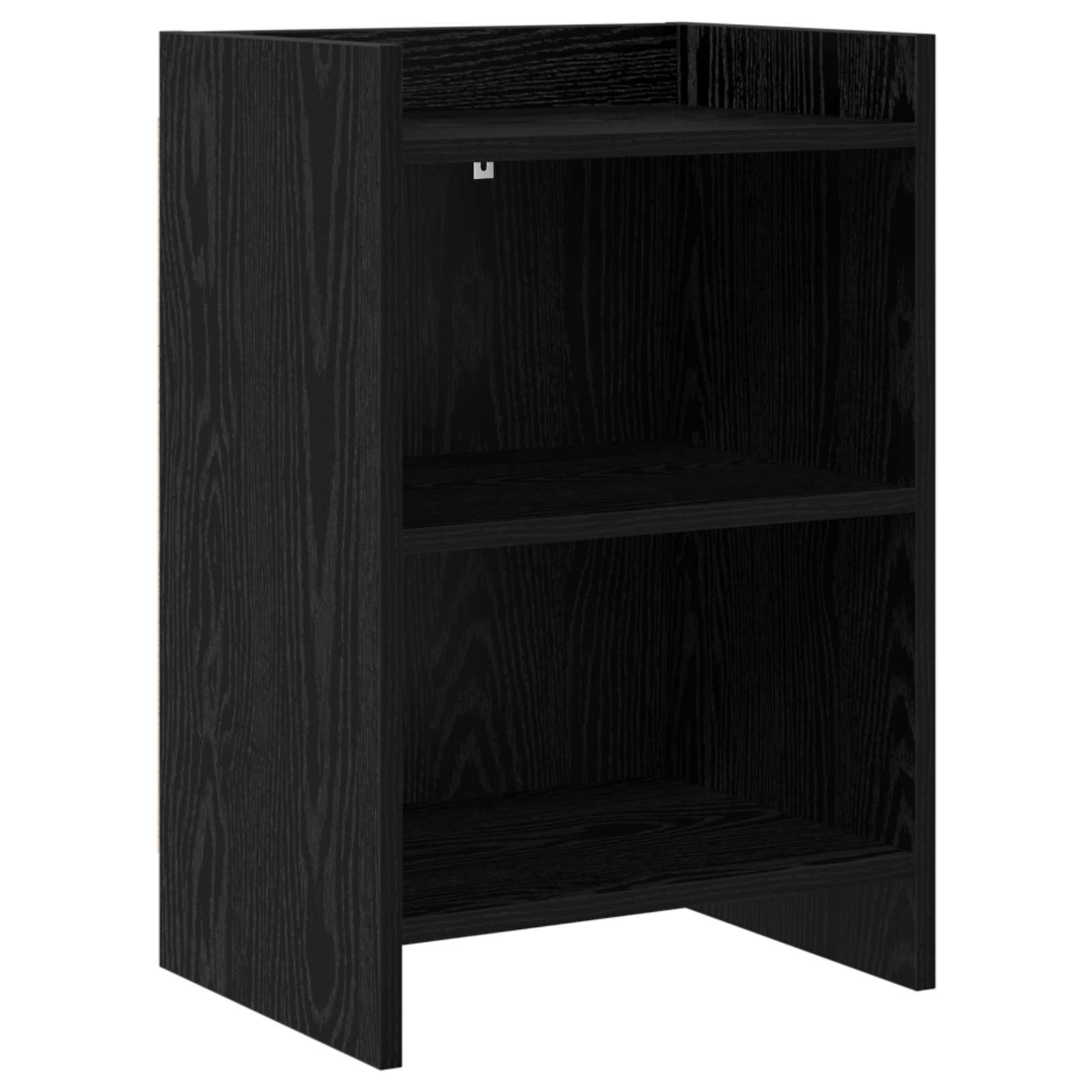 Nachttische Schwarze Eiche 40 x 30 x 60 cm Holzwerkstoff