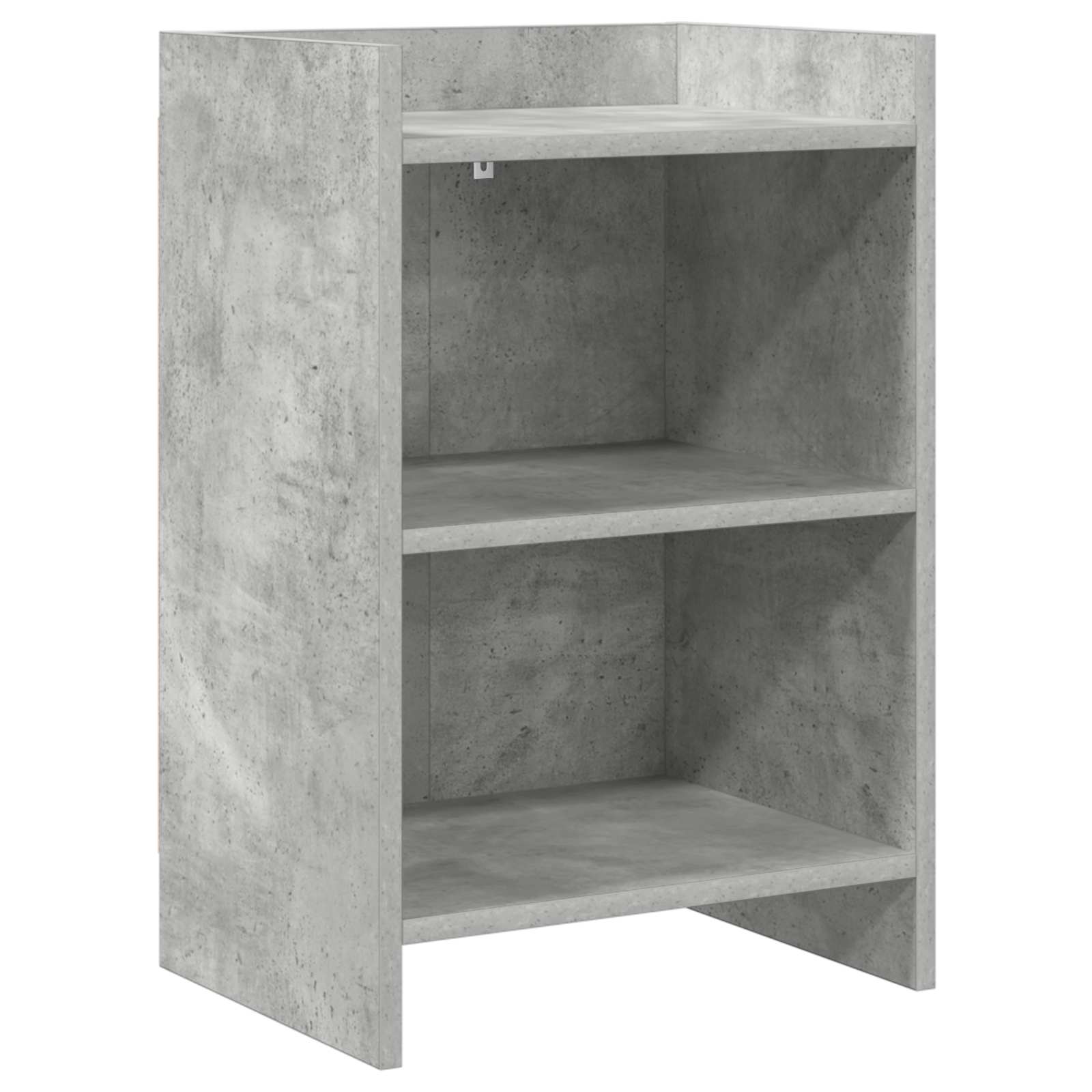 Nachttische Betongrau 40 x 30 x 60 cm Holzwerkstoff