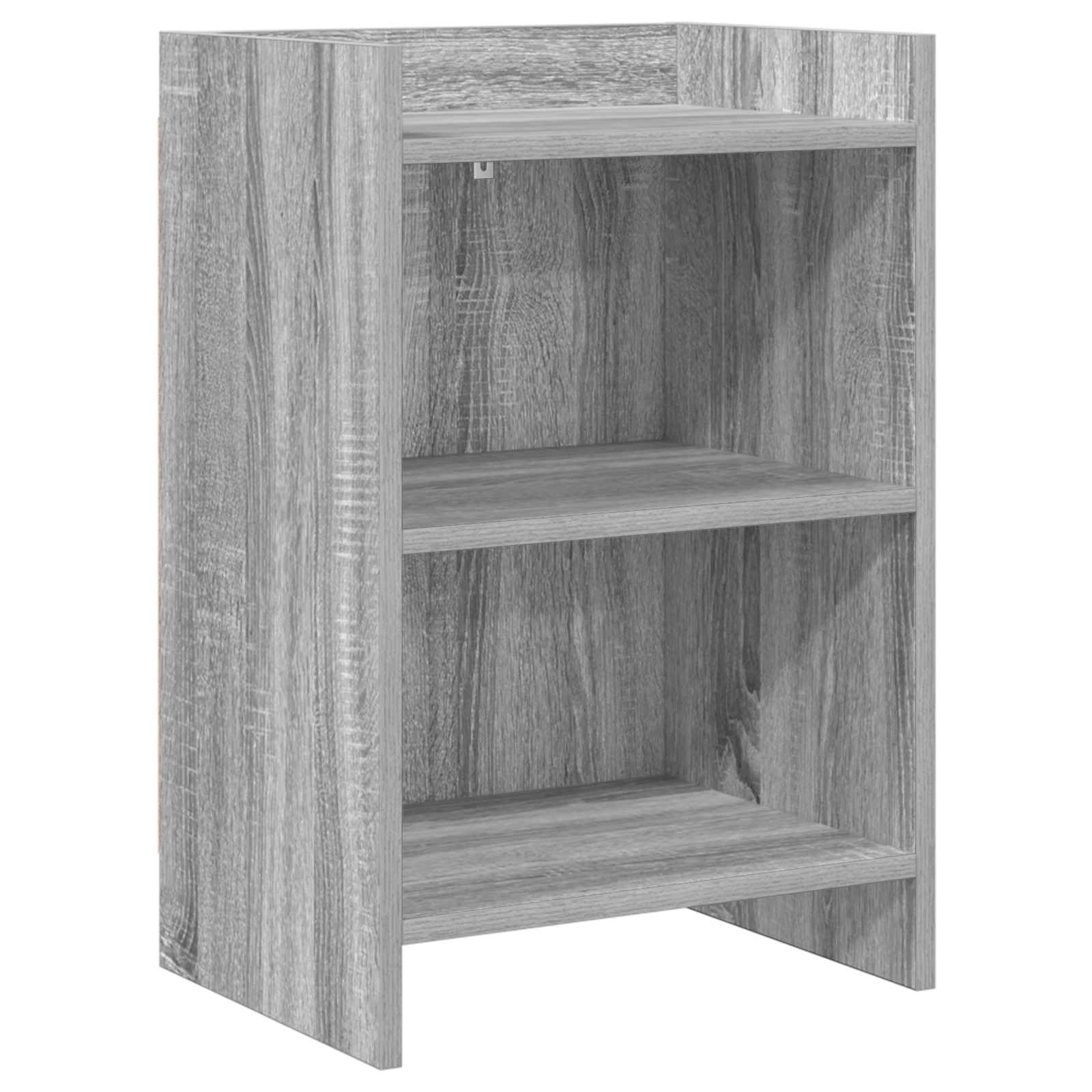 Nachttische Grau Sonoma 40 x 30 x 60 cm Holzwerkstoff