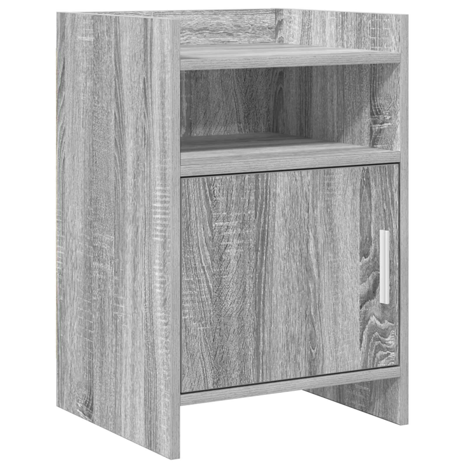 Nachttische Grau Sonoma 40 x 36 x 60 cm Holzwerkstoff