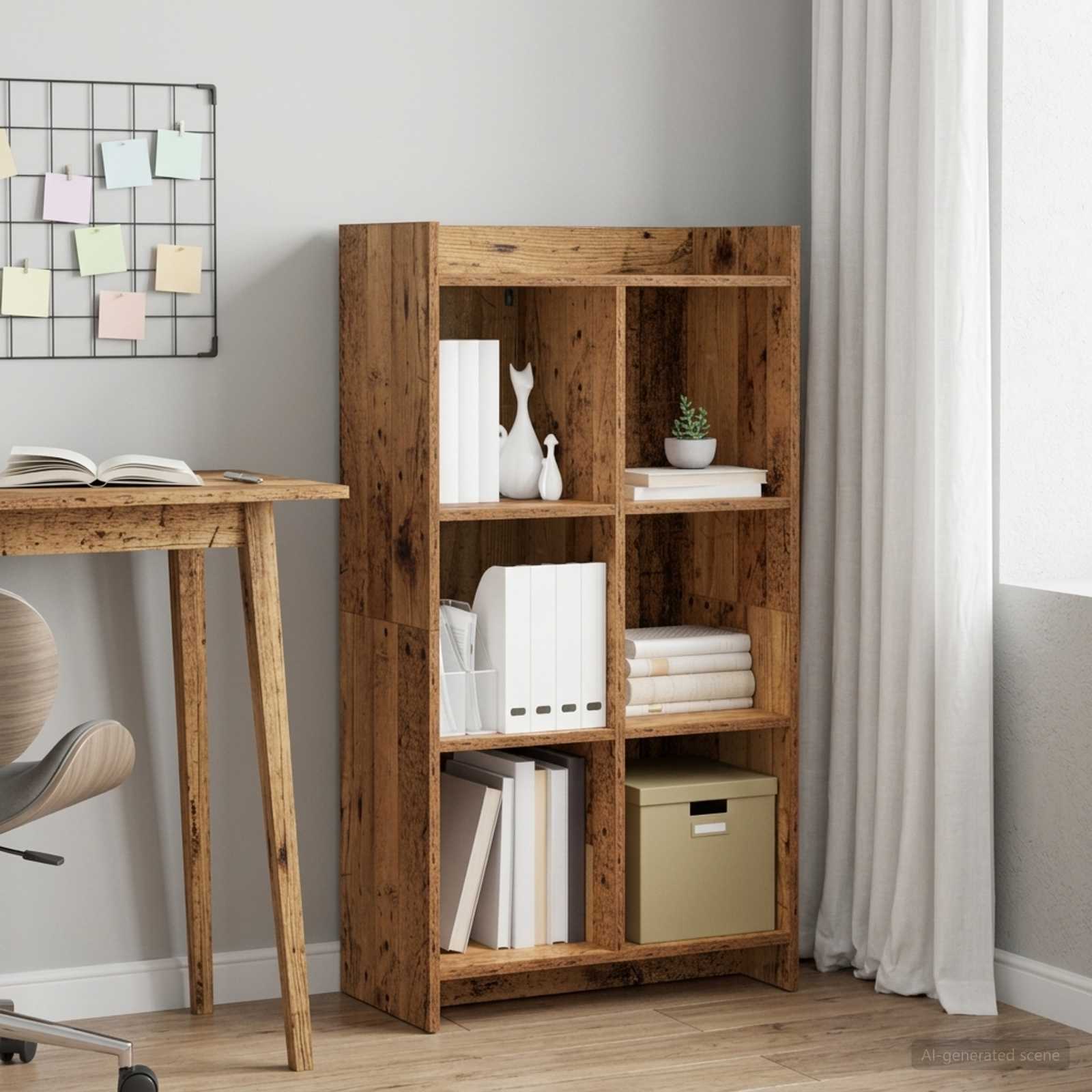 Bücherregal Altholz 59 x 30 x 111 cm Holzwerkstoff