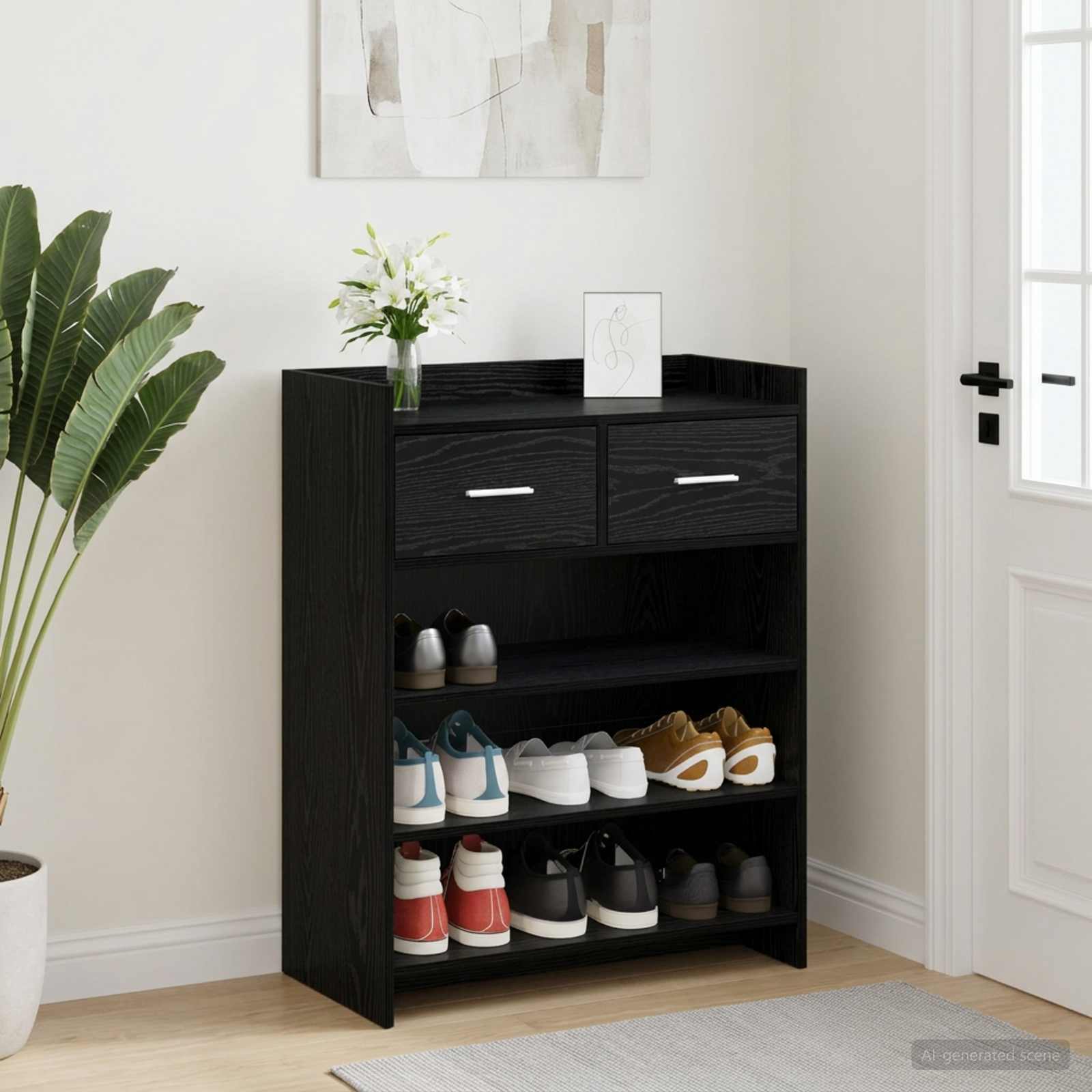 Schuhschrank 73,5 x 36 x 92 cm Holzwerkstoff