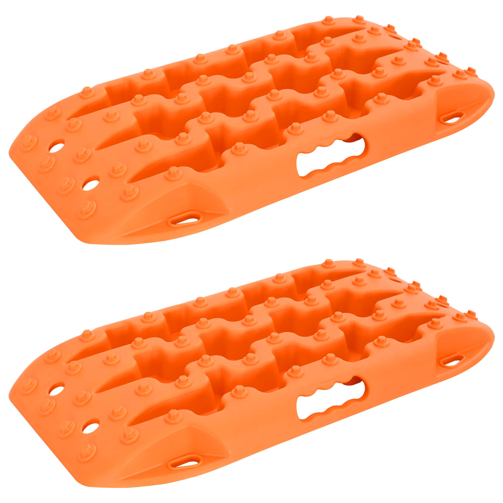 Traktionsplatte 2 stk. Orange 57,5x30,5x5,5 cm