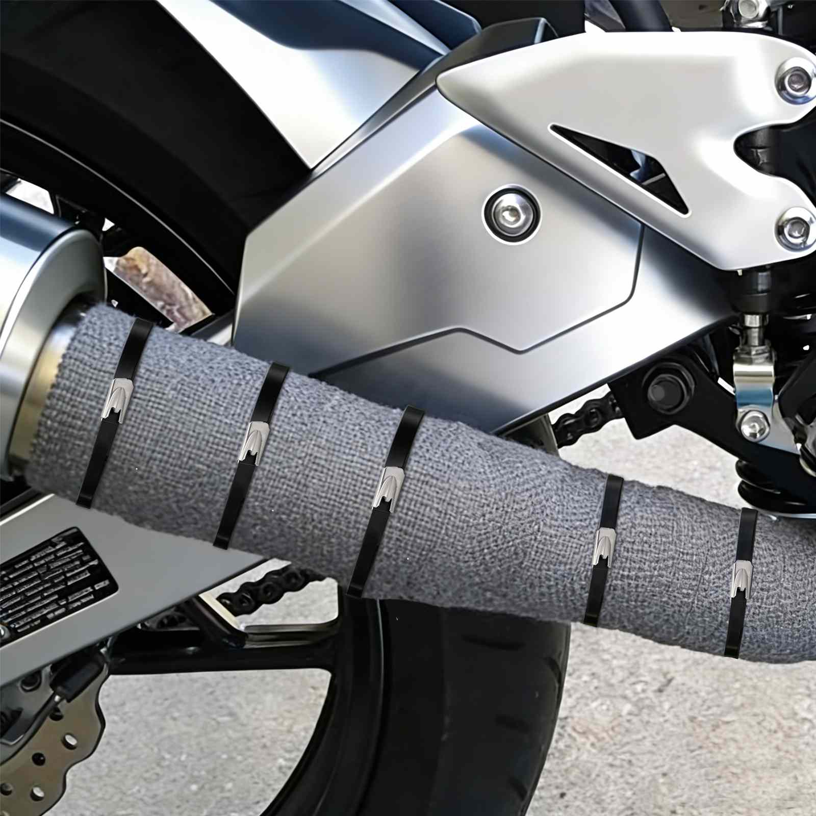 Kabelbinder 250 stk. 7,9 x 300 mm Schwarz