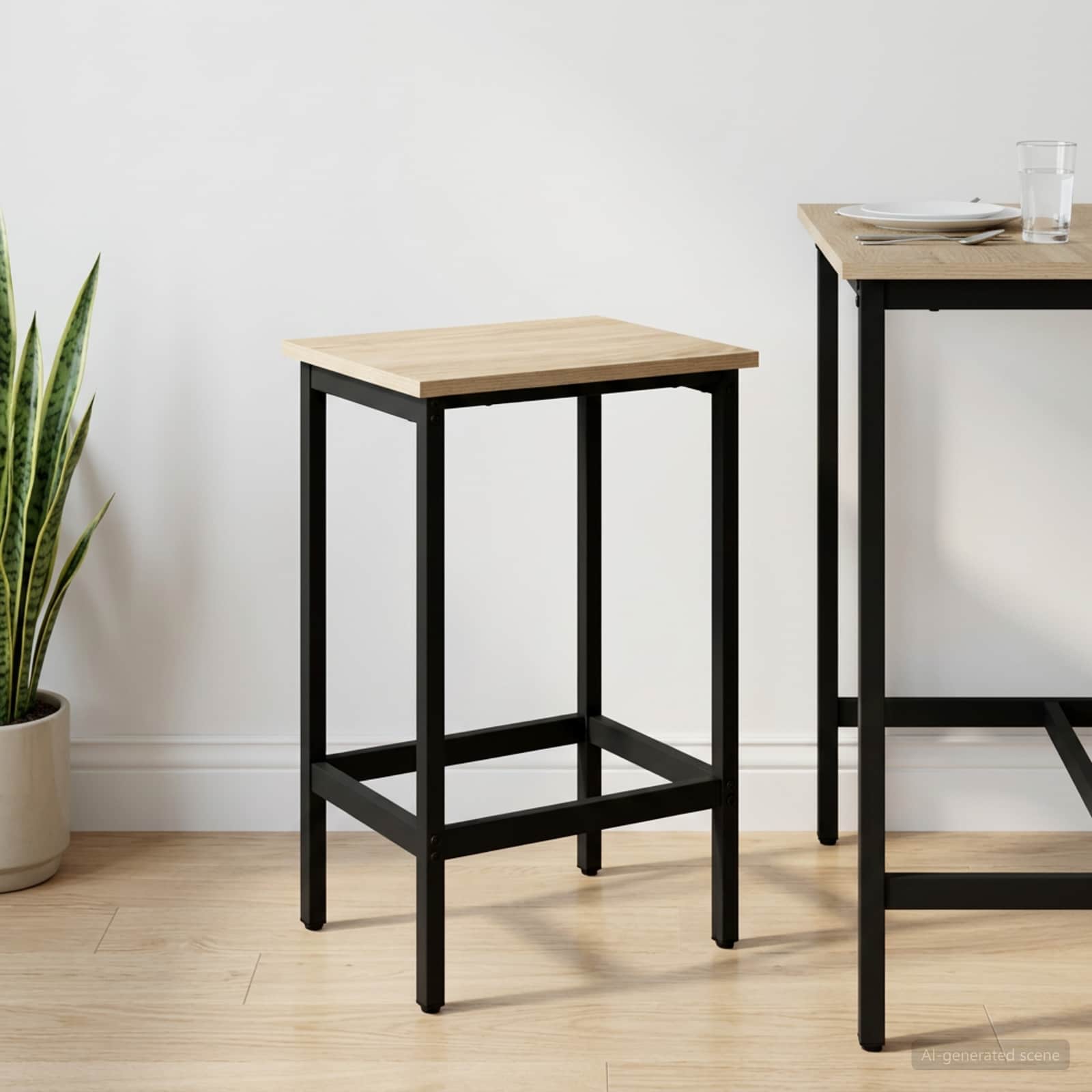 Barhocker Sonoma-Eiche 40 x 32 x 64 cm Holzwerkstoff