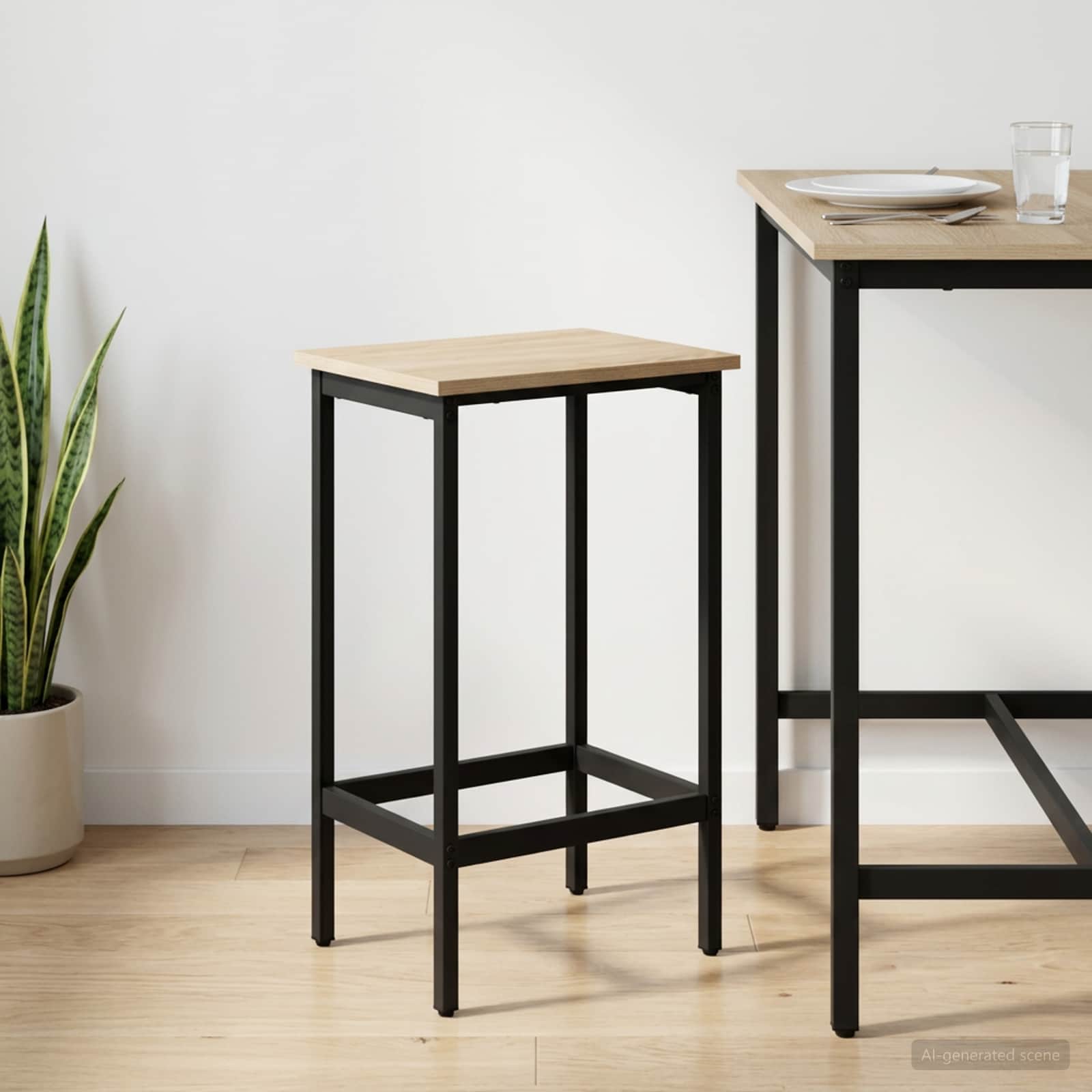 Barhocker Sonoma-Eiche 40 x 32 x 74 cm Holzwerkstoff