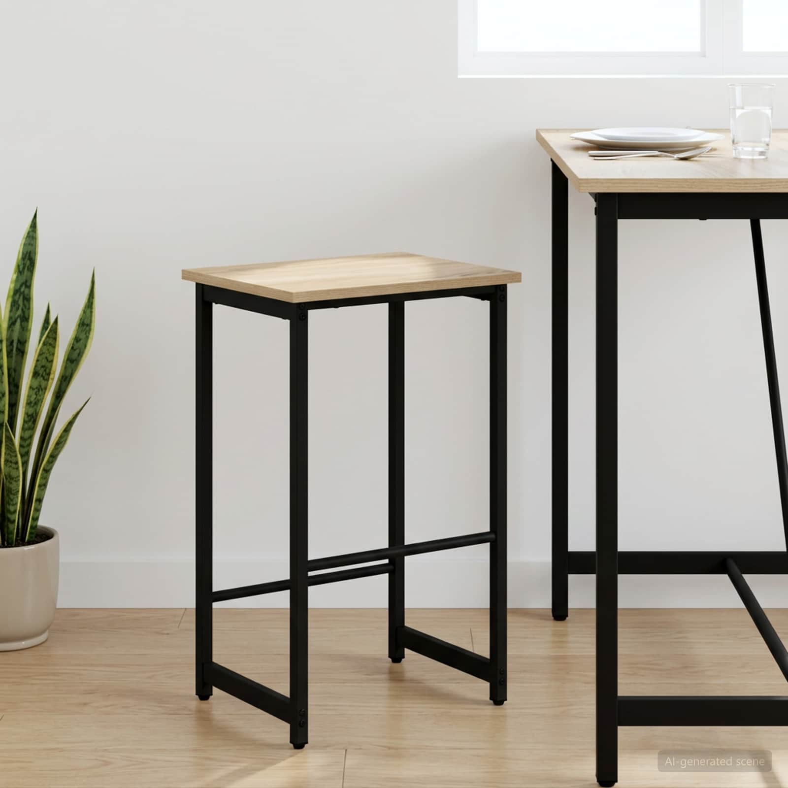 Barhocker Sonoma-Eiche 40 x 32 x 64 cm Holzwerkstoff