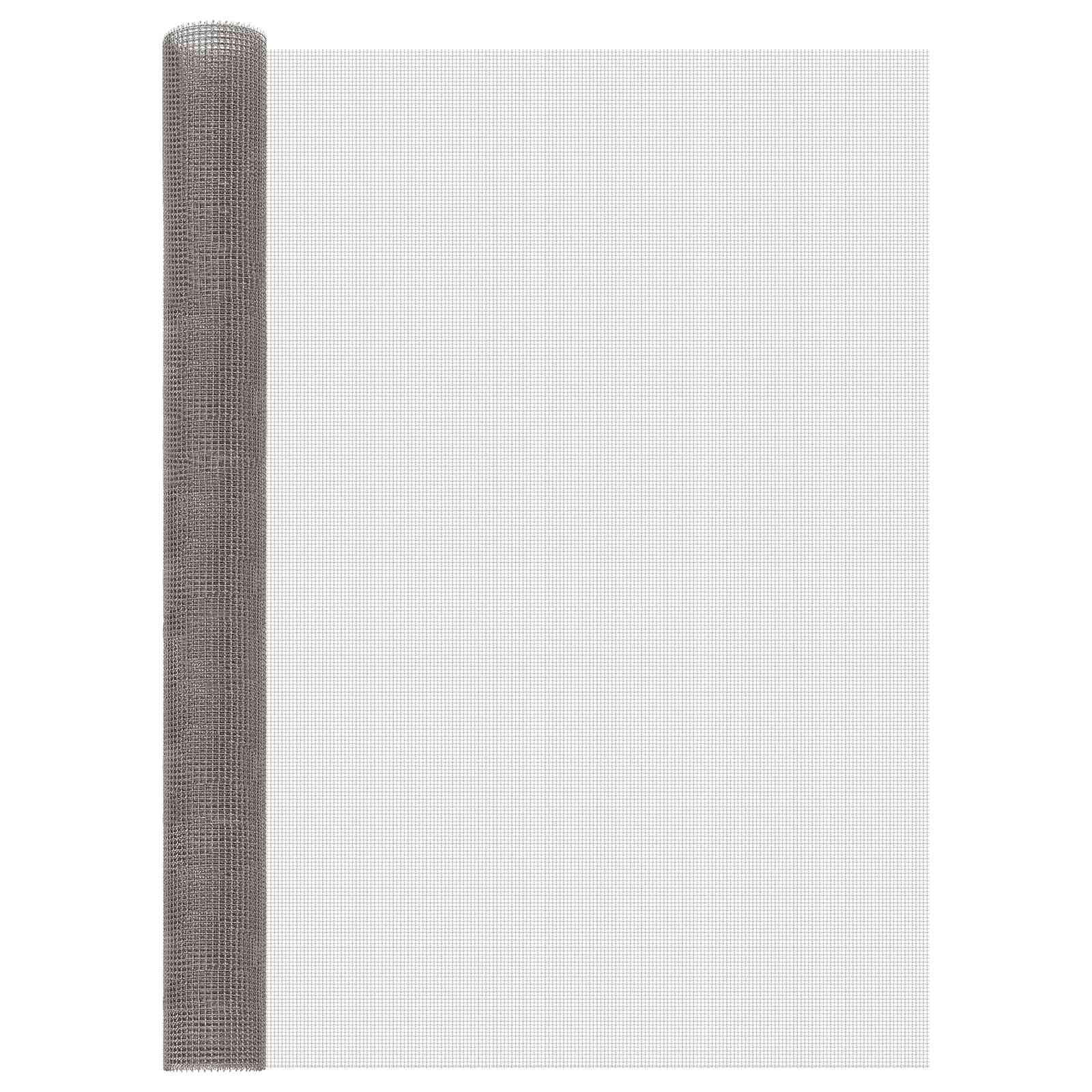 Mesh Bildschirm 120 x 500 cm 3 Mesh Edelstahl 201 Silber