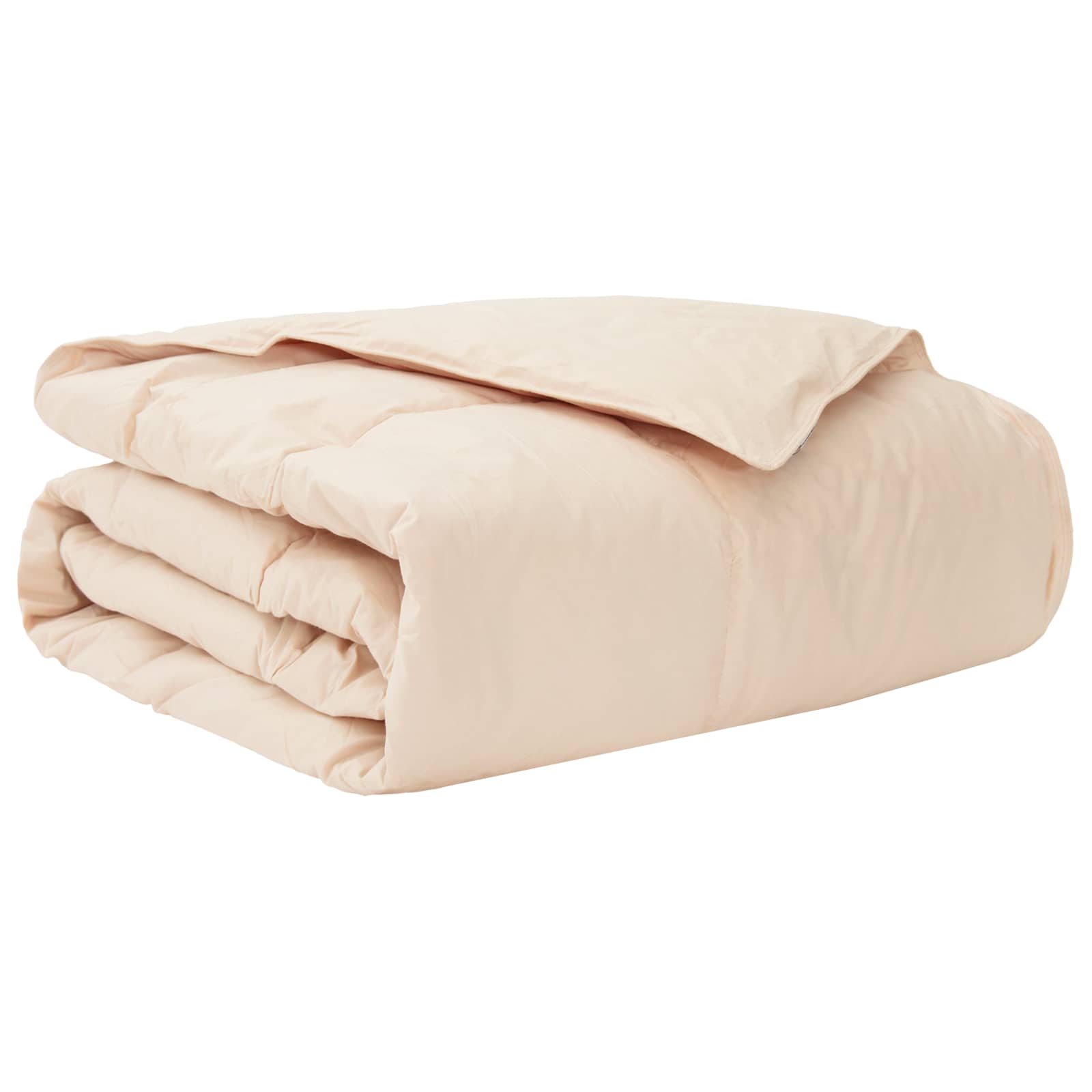 Sommerdecke Beige 155 x 220 cm 100% natürlicher Kapok