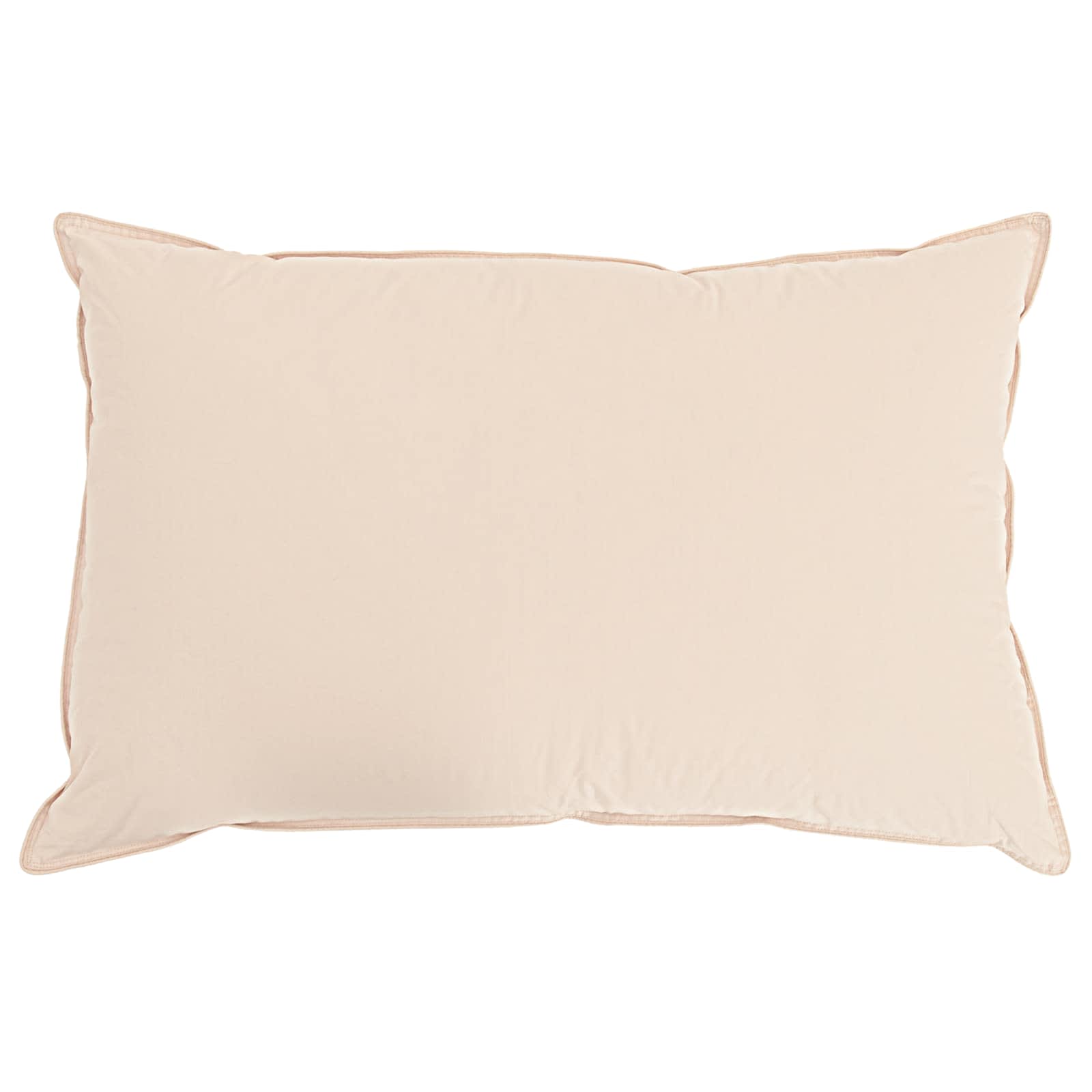 Kopfkissen 60 x 70 cm Für alle Jahreszeiten Kapokfaser Beige