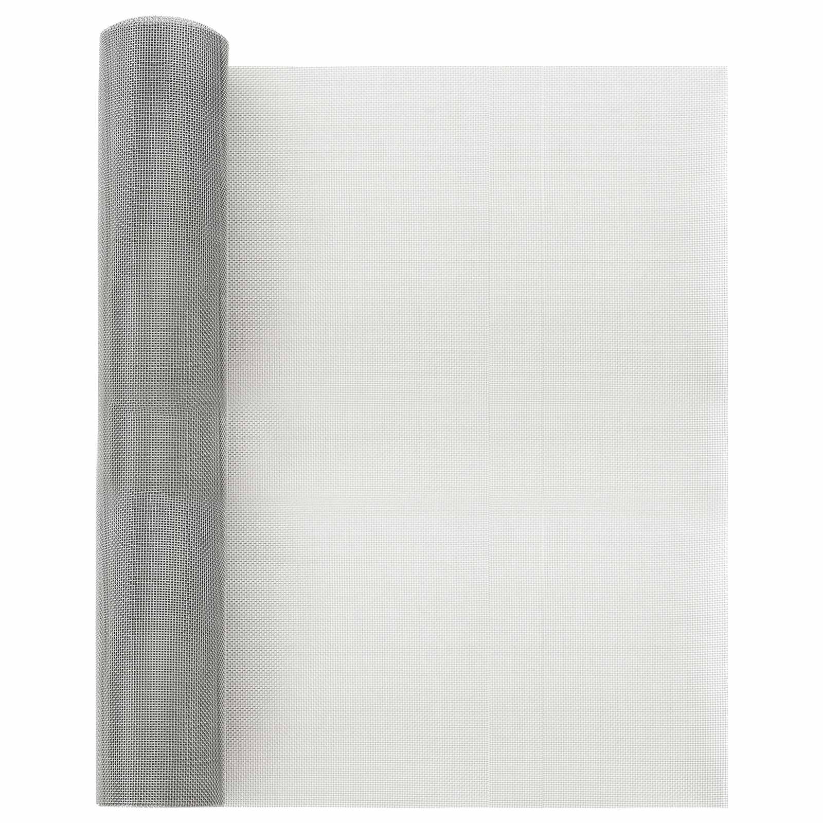 Mesh Bildschirm 40 x 2000 cm 20 Mesh Edelstahl 201 Silber
