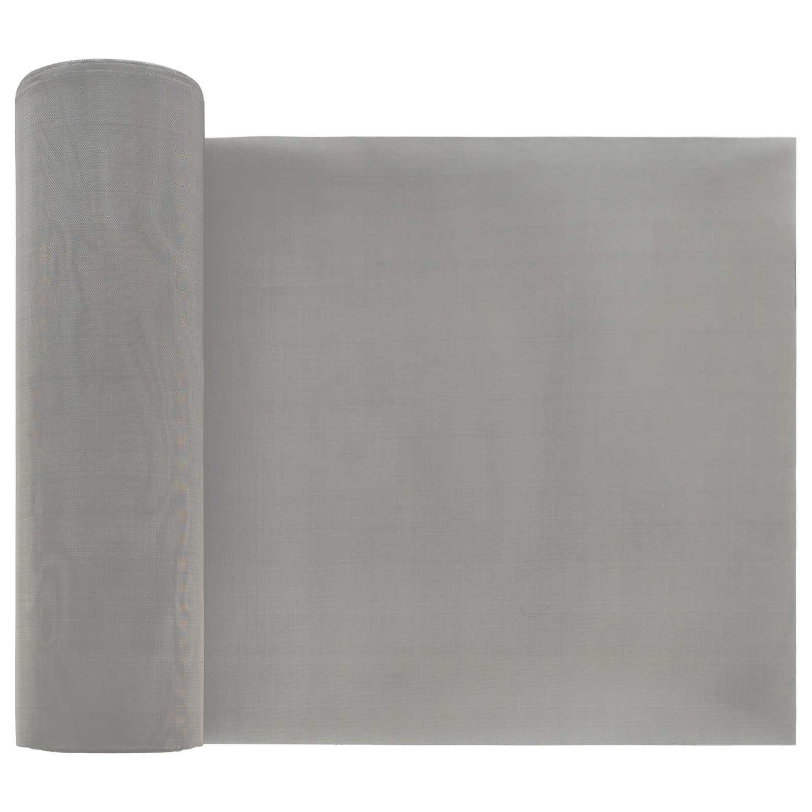 Mesh Bildschirm 20 x 1000 cm 120 Mesh Edelstahl 201 Silber