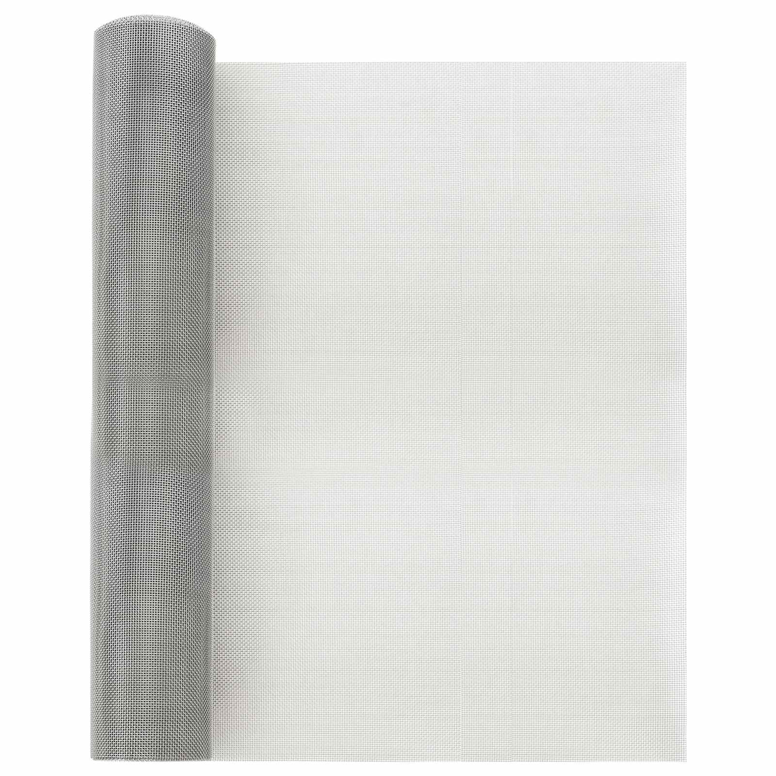 Drahtgeflecht 40 x 2000 cm 18 Mesh Edelstahl 304 Silber