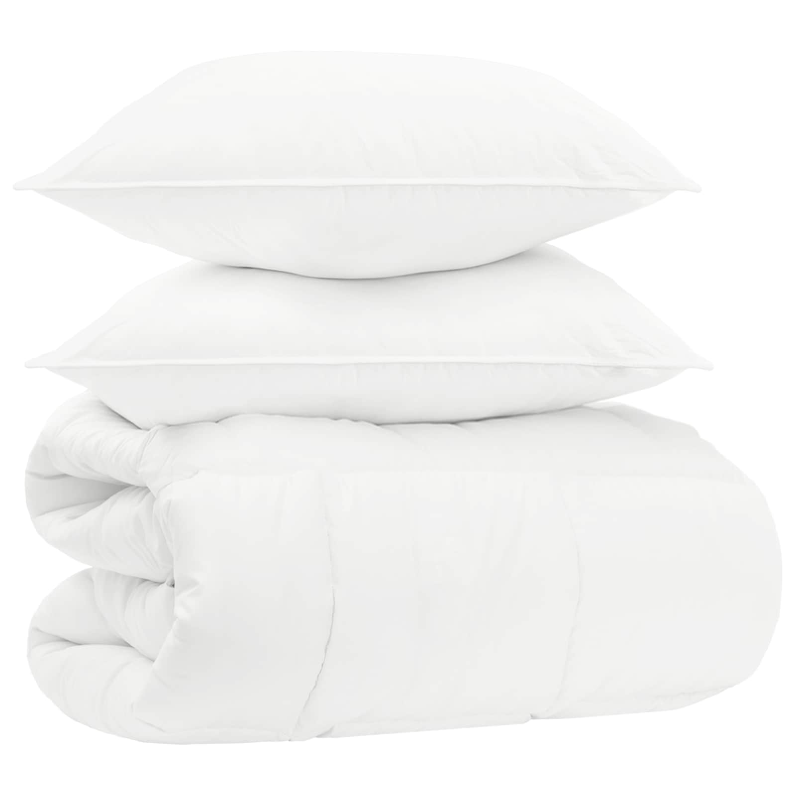 Bettwäsche-Set 200 x 240 cm Keine Baumwolle, Bambus, Polyester