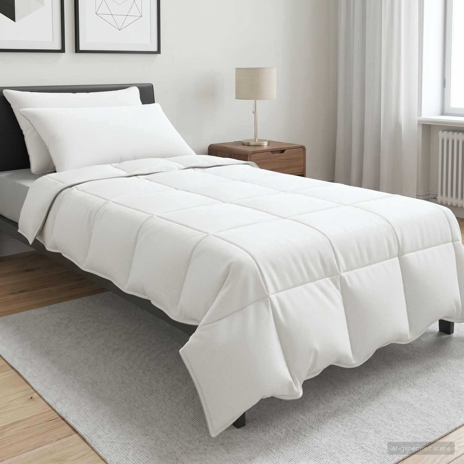 Duvet- und Kopfkissen-Set 3 stk. 140 x 220 cm Winter 1800 g/pc