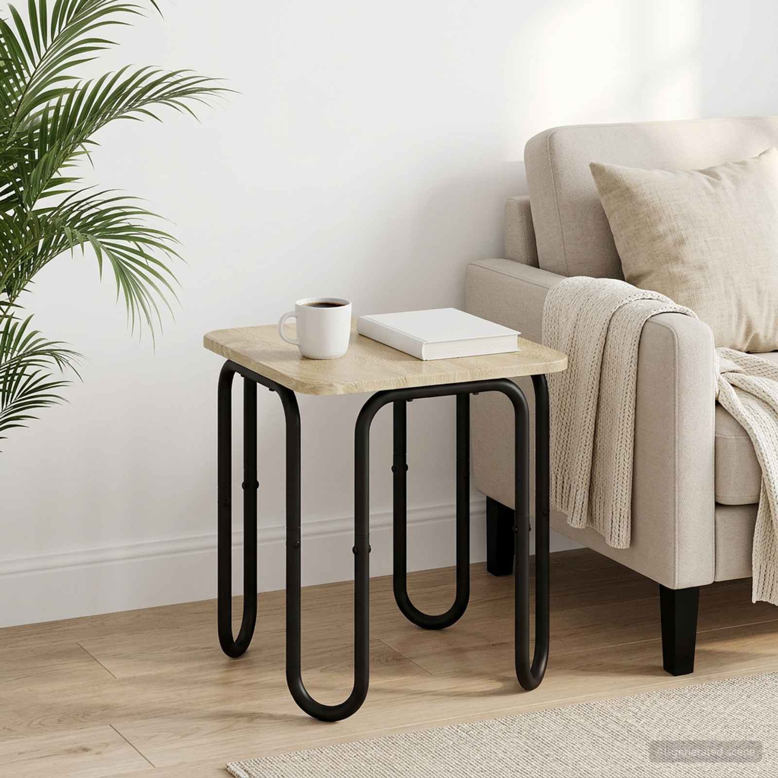 Couchtisch Sonoma-Eiche 40 x 40 x 45 cm Holzwerkstoff