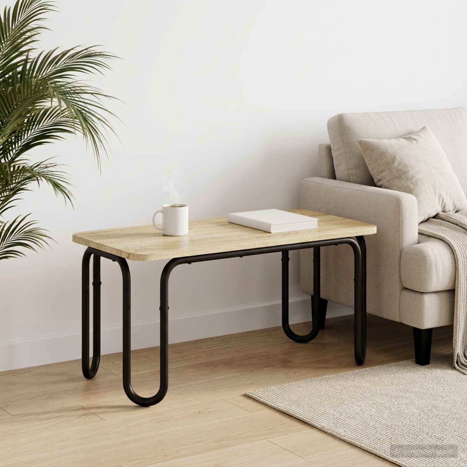Couchtisch Sonoma-Eiche 79,5 x 40 x 36 cm Holzwerkstoff