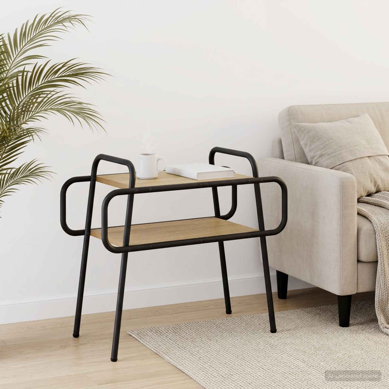 Couchtisch Sonoma-Eiche 60 x 30 x 51 cm Holzwerkstoff