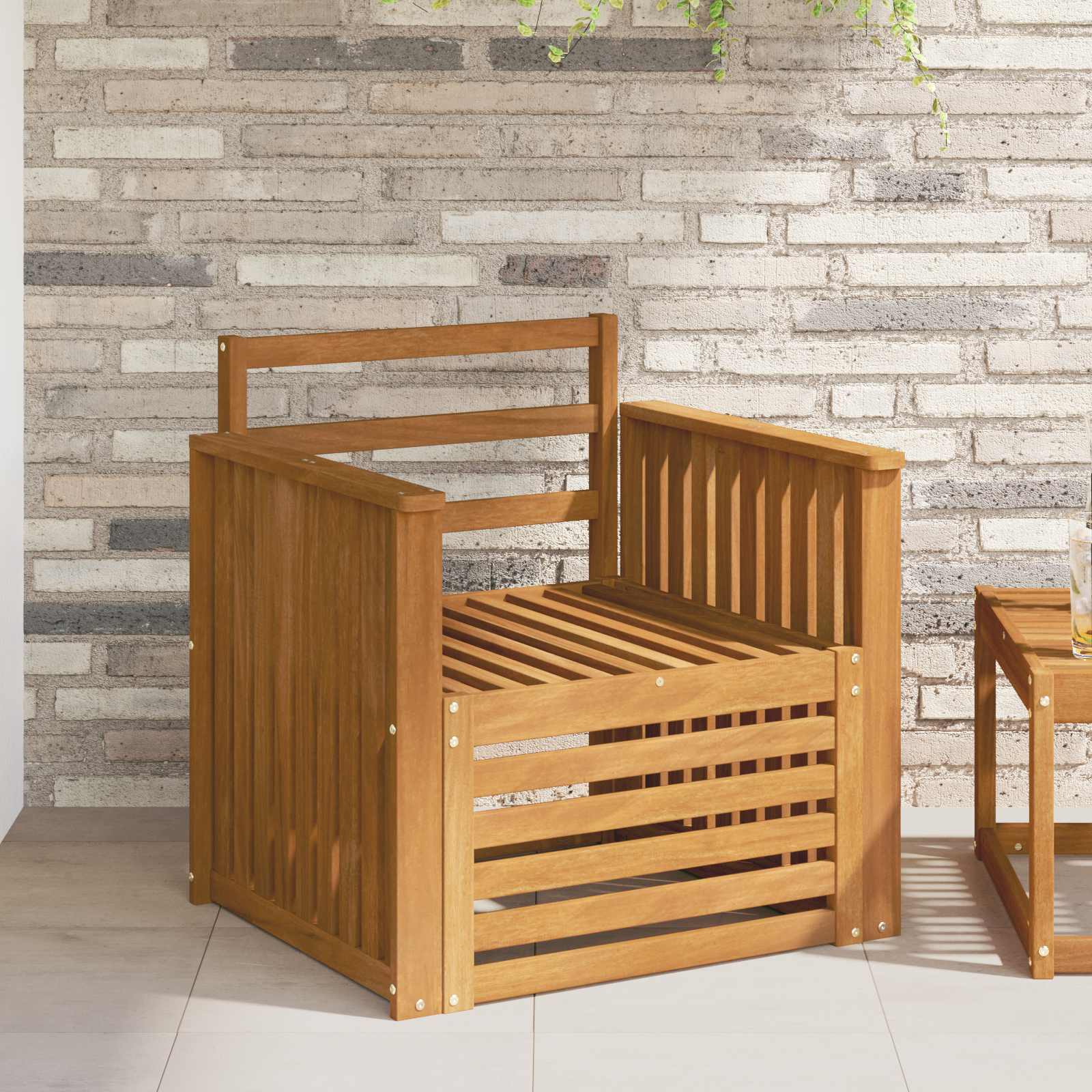 Outdoor-Sofagarnitur Massivholz Akazie