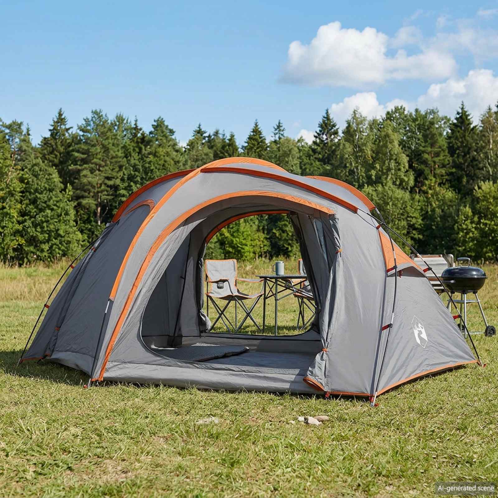 Trekkingzelt mit Regenplane wasserabweisend 3 Personen