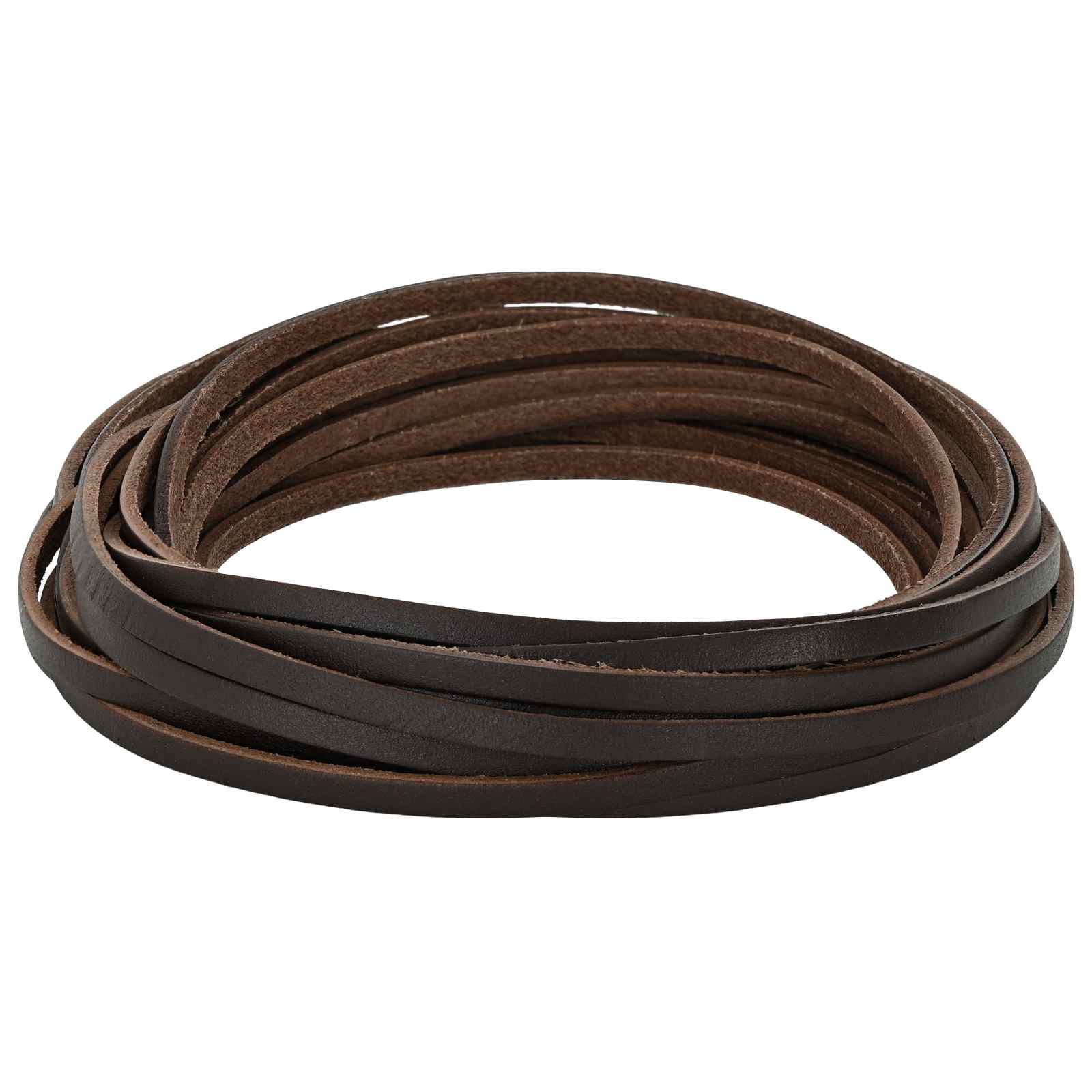 Lederriemen 1 Dunkelbraun 1000 x 0,4 cm Leder