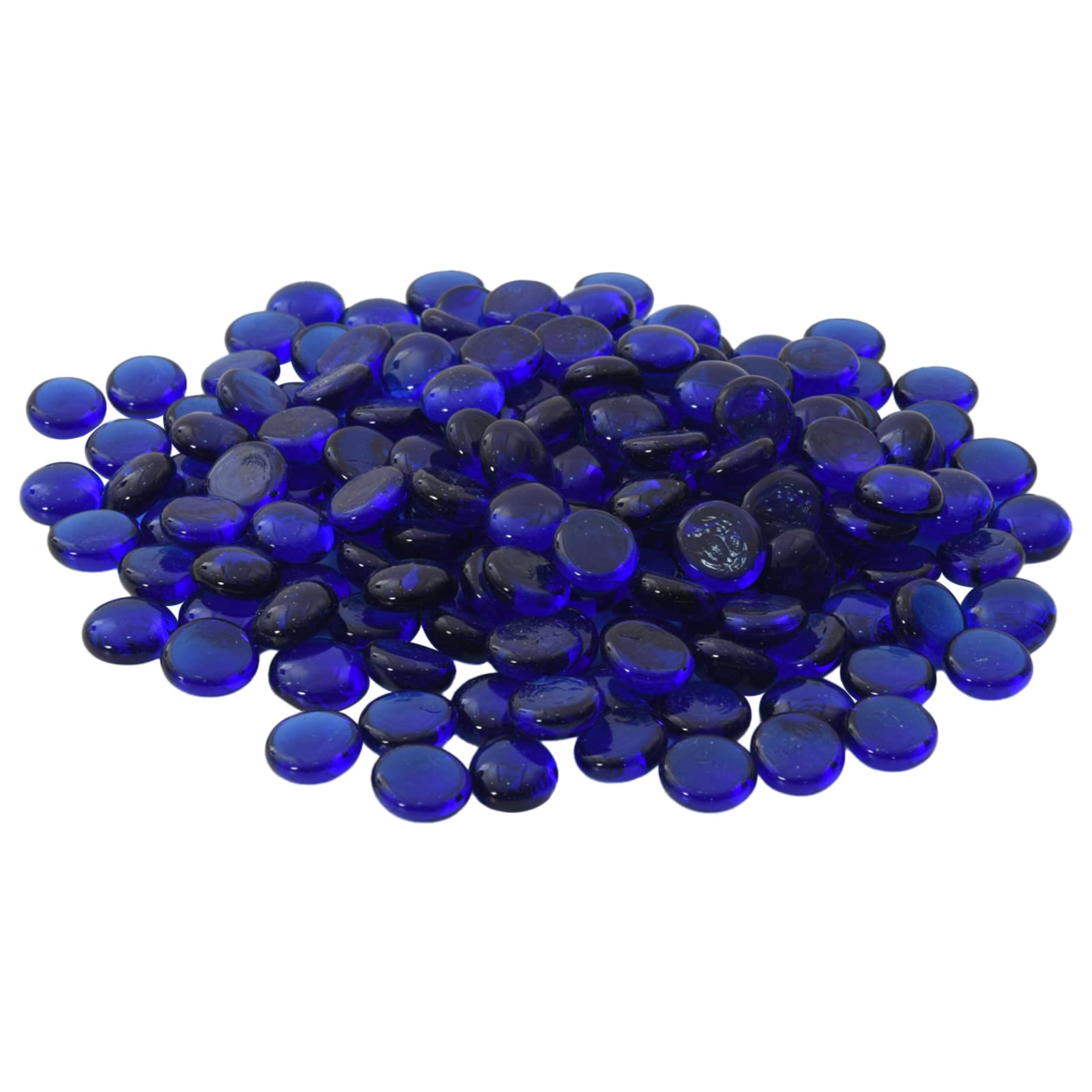 Glasnugget 17-19 mm Kobaltblau Glas