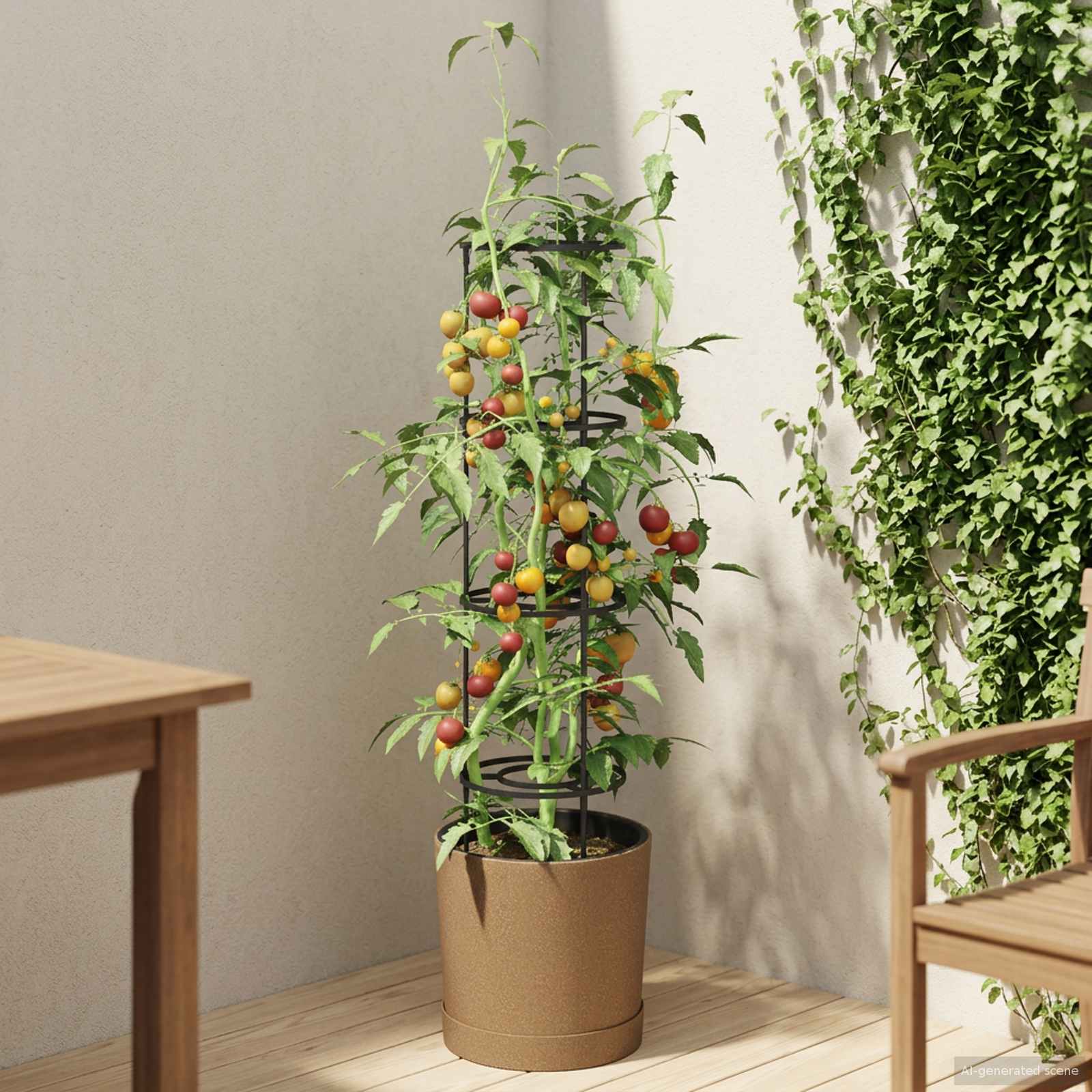 Tomatenaufzucht Naturo ECO Ø 29 x 106 cm WPC