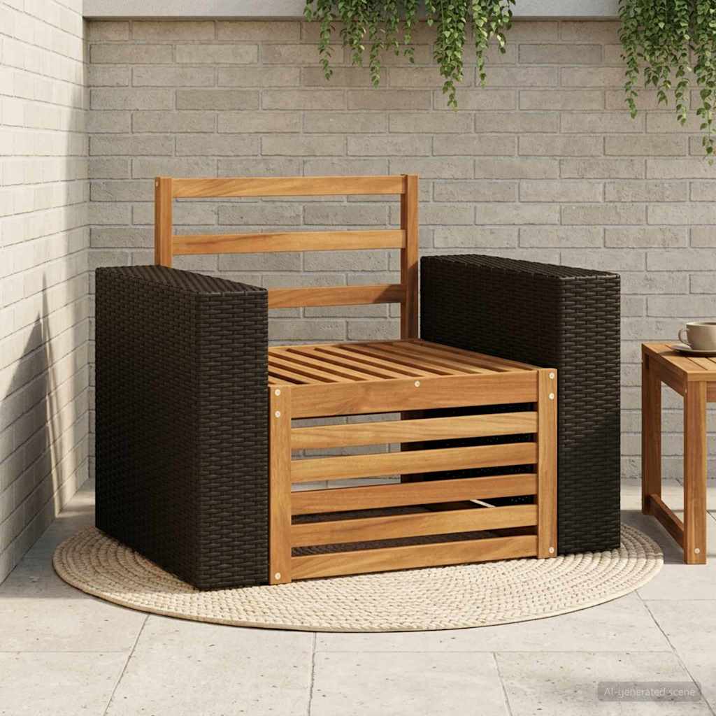 Outdoor Mittelsofa Natur