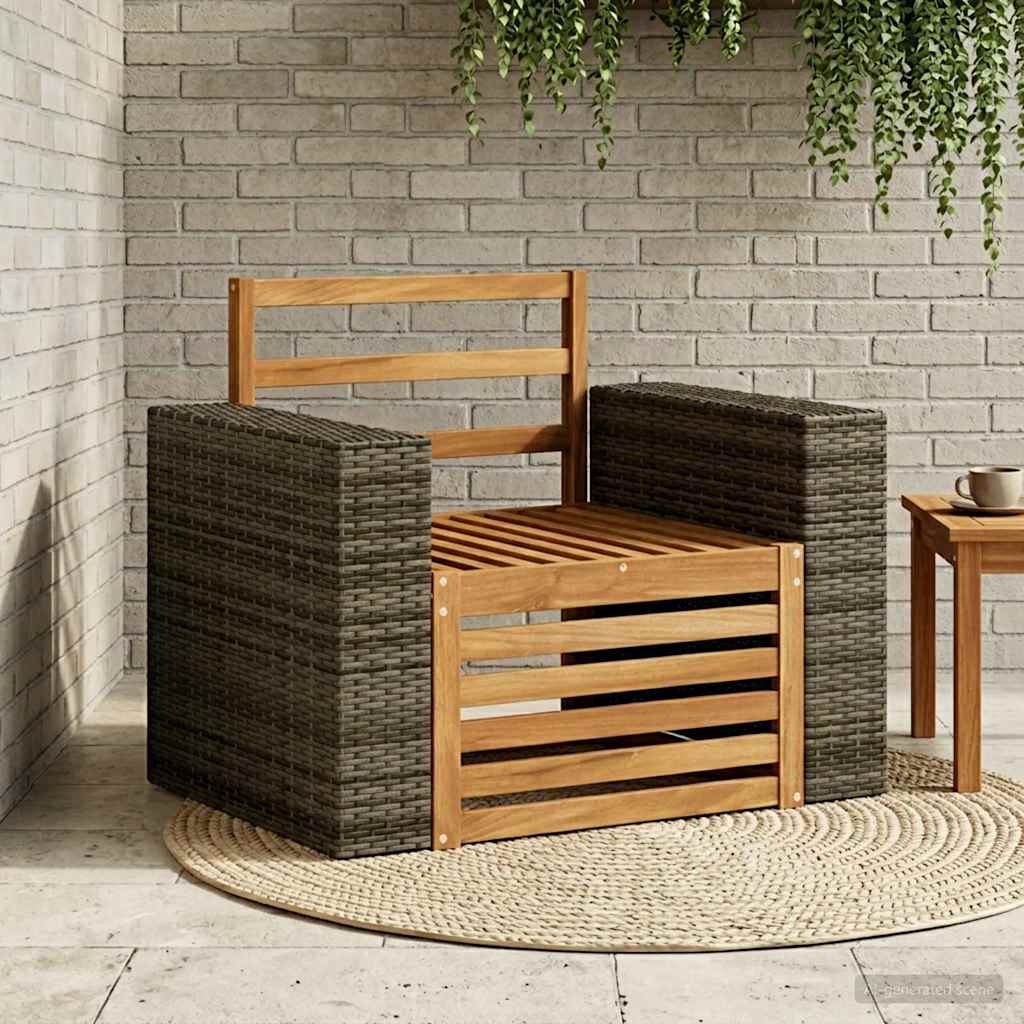 Outdoor Mittelsofa Natur