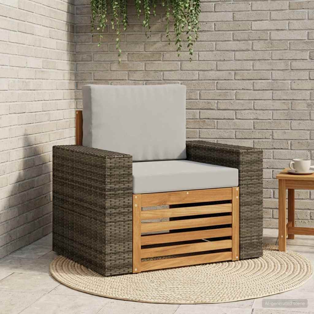 Outdoor Mittelsofa Natur