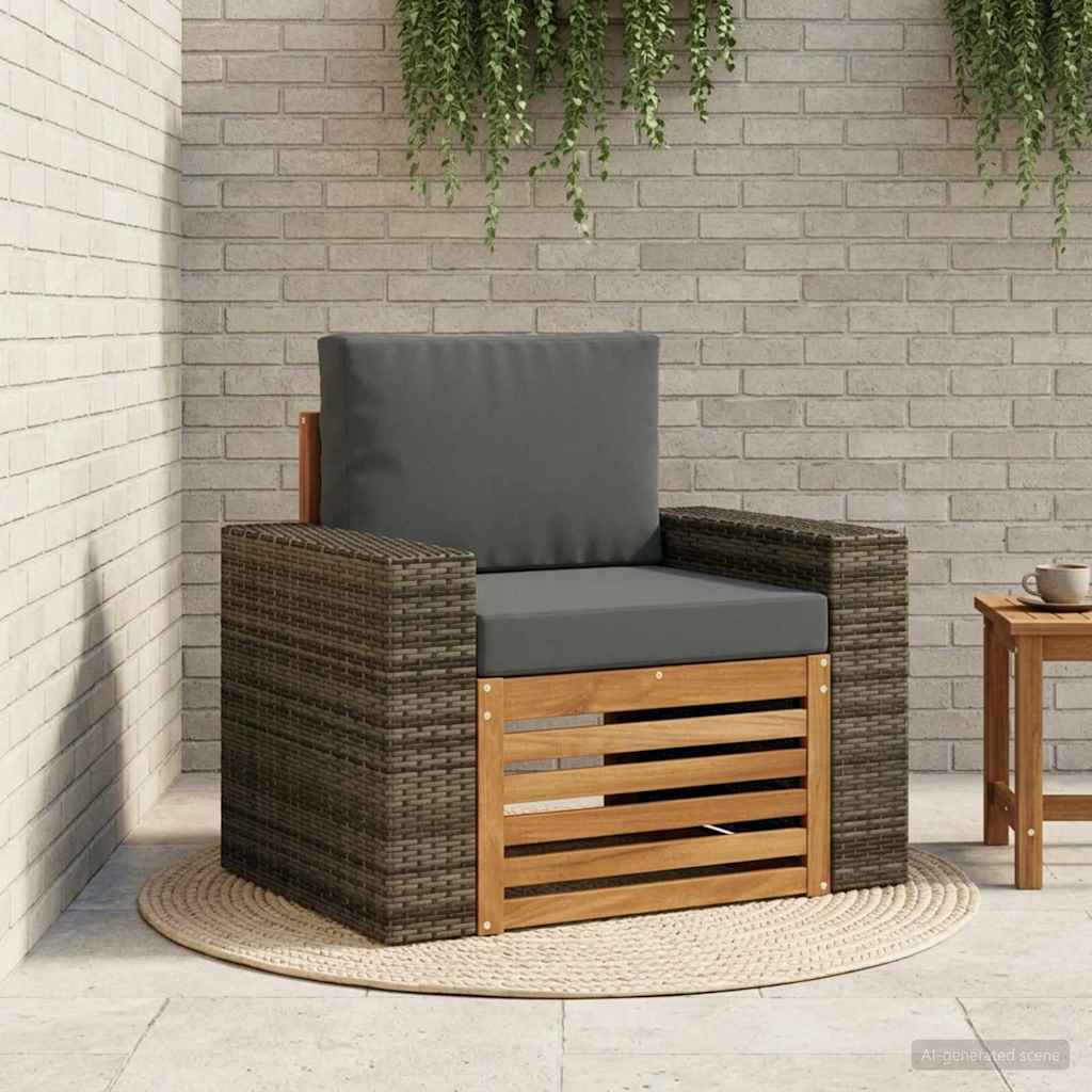 Outdoor Mittelsofa Natur