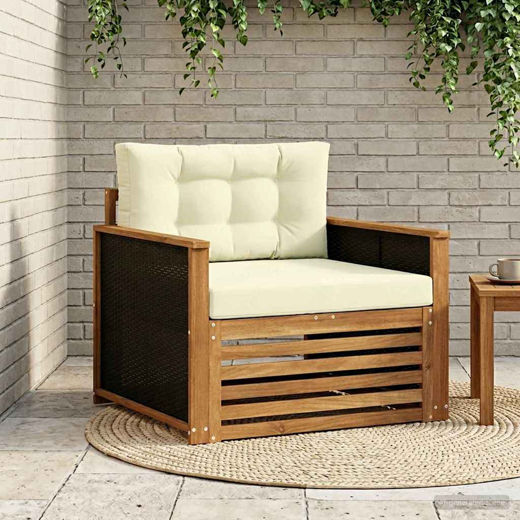 Outdoor Mittelsofa Natur
