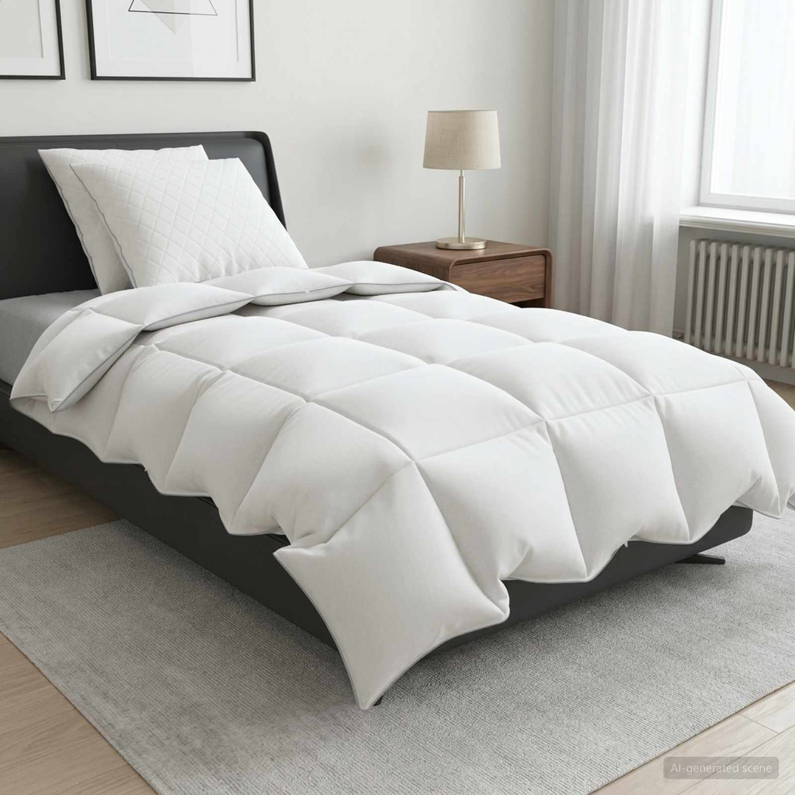 Gänsedaunen-Bettdecken-Set 90% FULDA 3 stk. 155 x 220 cm Winter