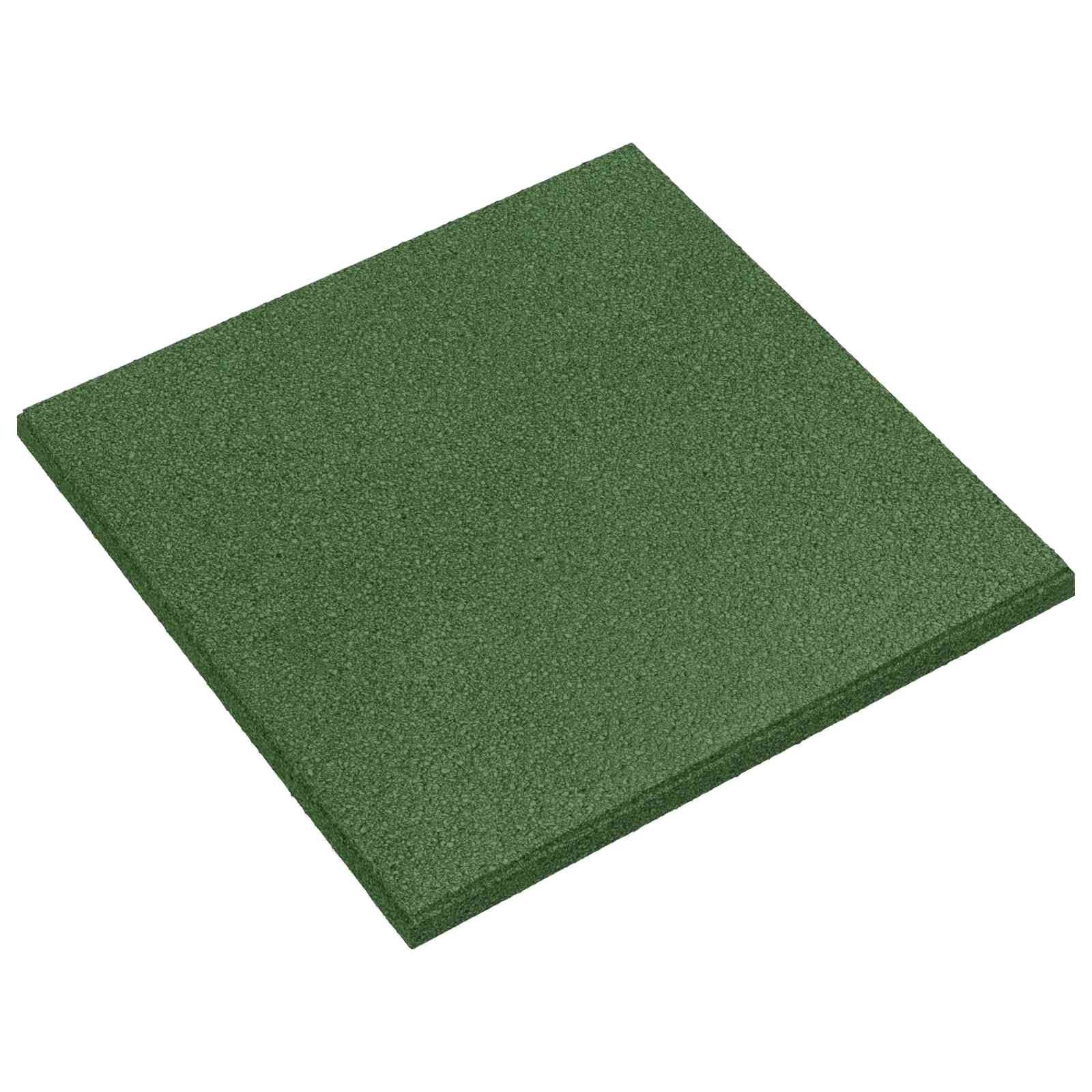 Sturzschutzfliesen 18 Stk. Grün 50 x 50 cm Gummi
