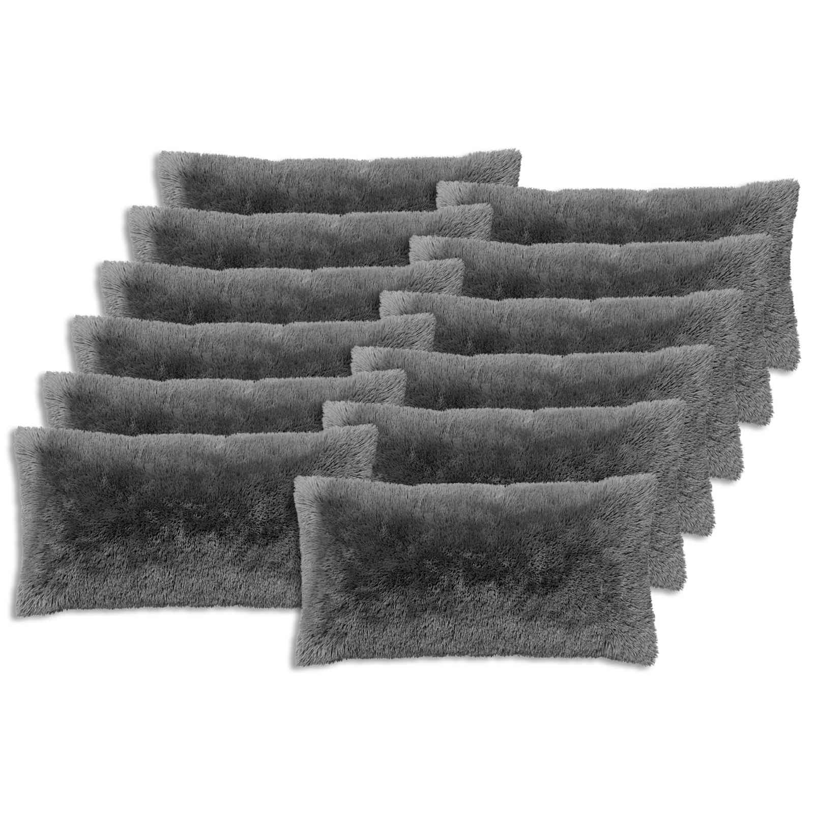 Kissen mit Kissen HEERLEN 12 Stk. Hellgrün PV Fleece