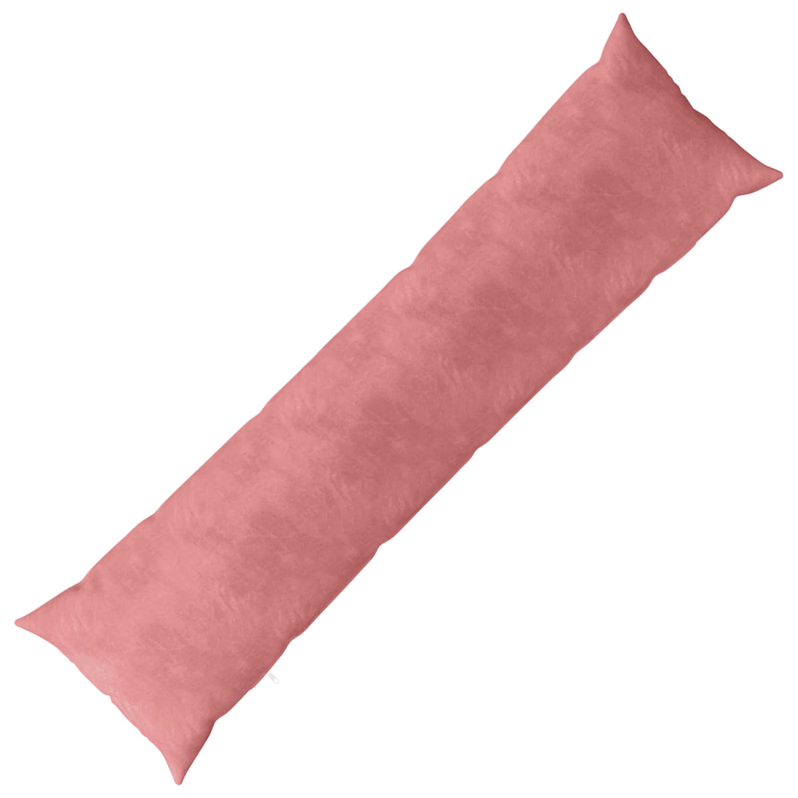 Kissen mit Kissen HEERLEN Rosa 40 x 145 cm Samt