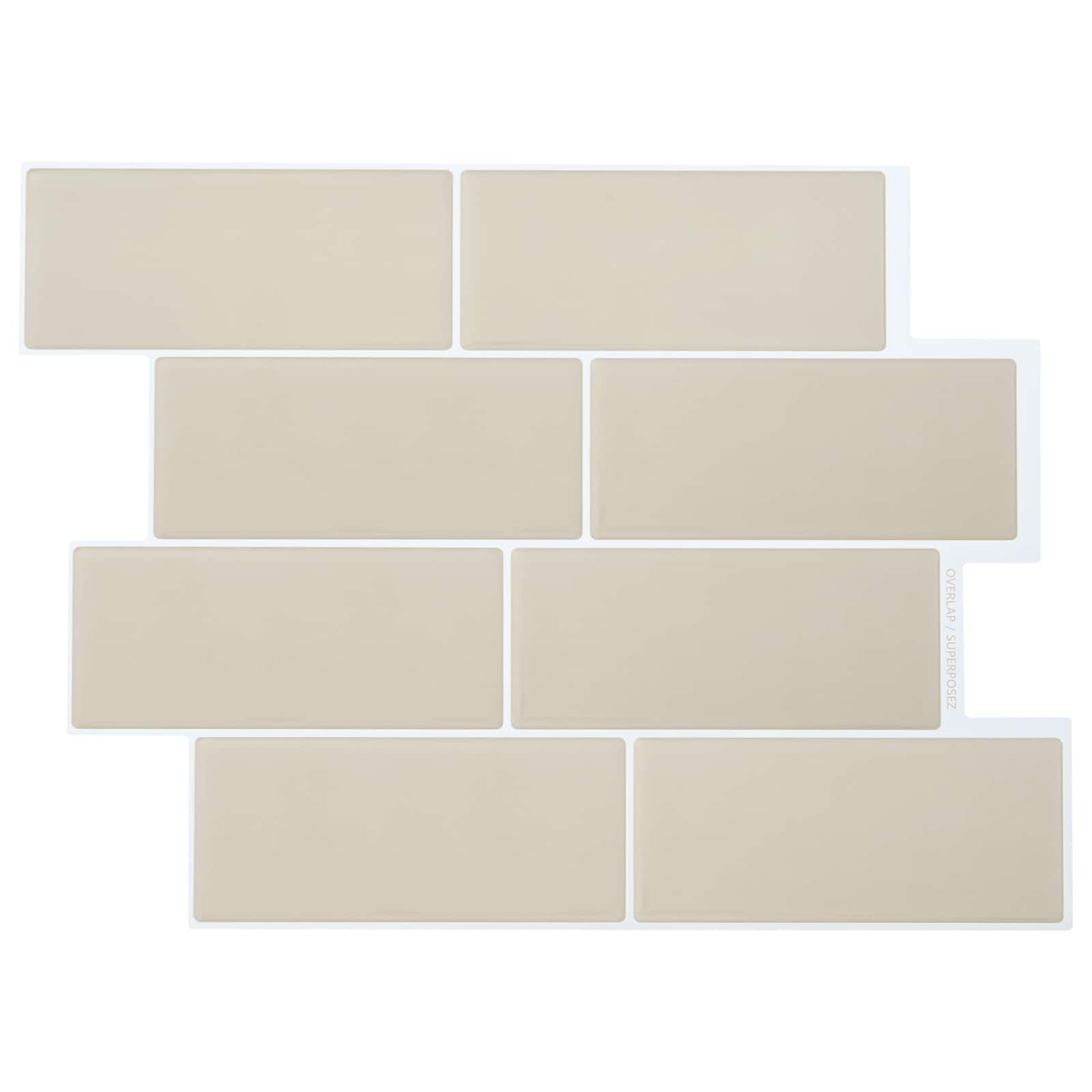Dekorative Aufkleber 50 stk. Beige 29 x 21 cm