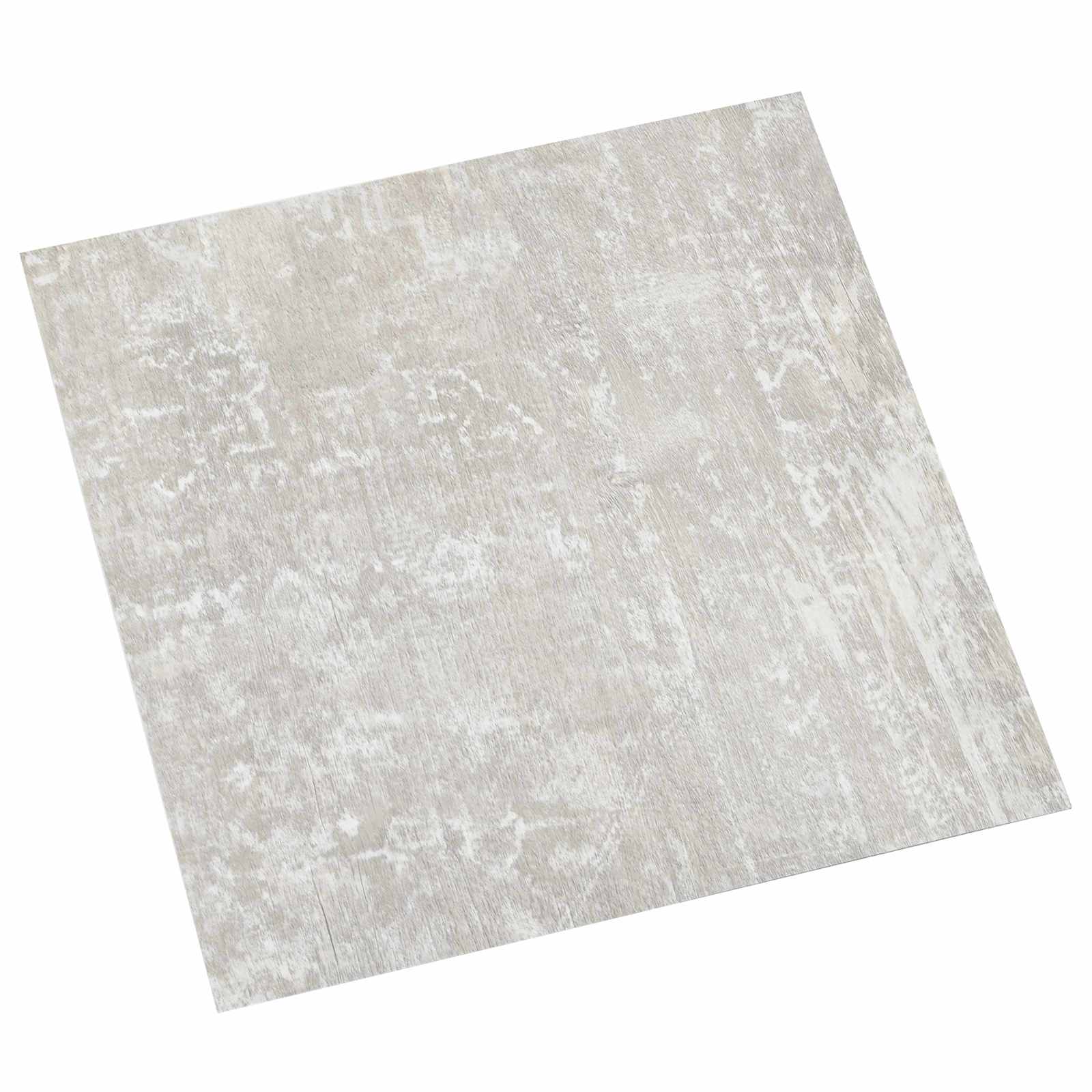 Selbstklebende Bodenplanken Hellgrau 30,5 x 30,5 cm 20 Stk. PVC