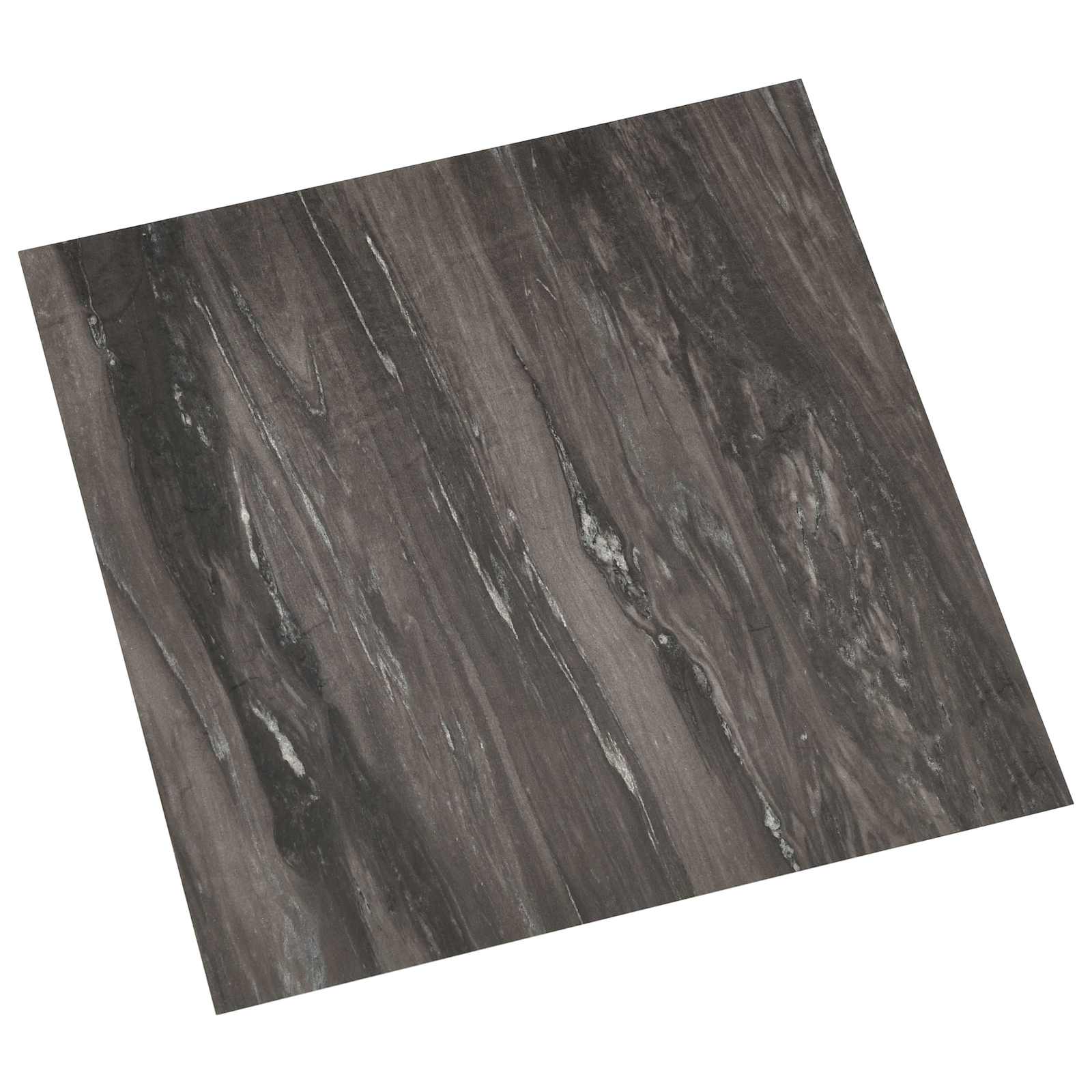 Selbstklebende Bodenplanken Dunkelgrau 30,5 x 30,5 cm 20 Stk.